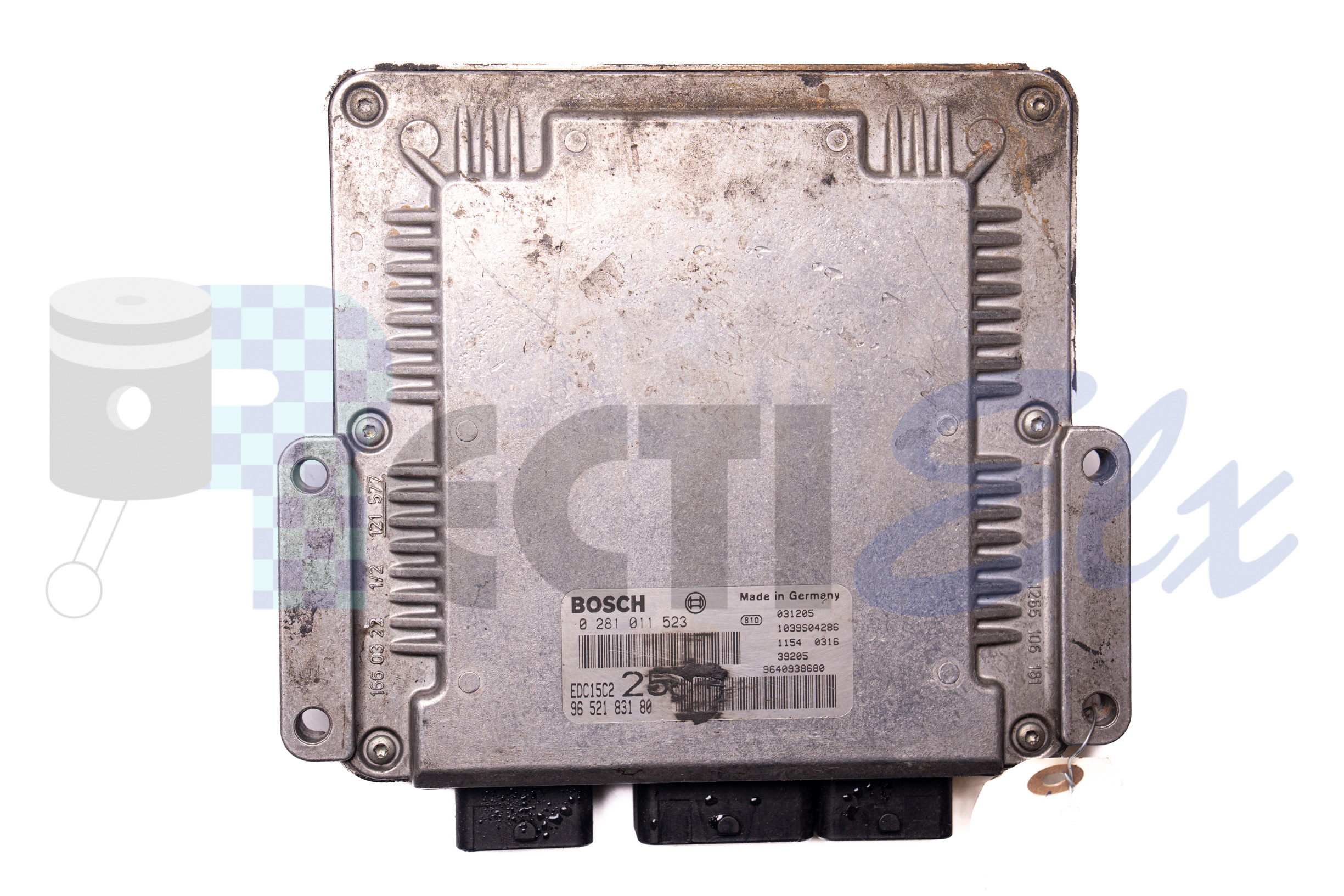 centralita de motor 0281011523 bosch (uce/ecu) para citroen, peugeot