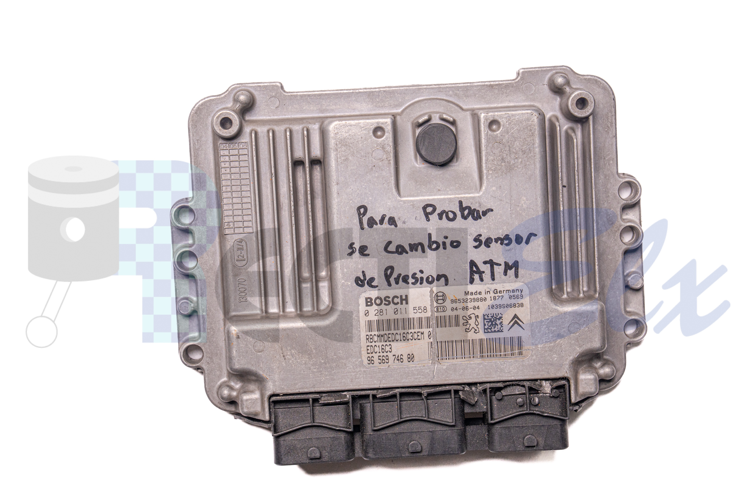 centralita de motor 0281011558 bosch (uce/ecu) para citroen, peugeot