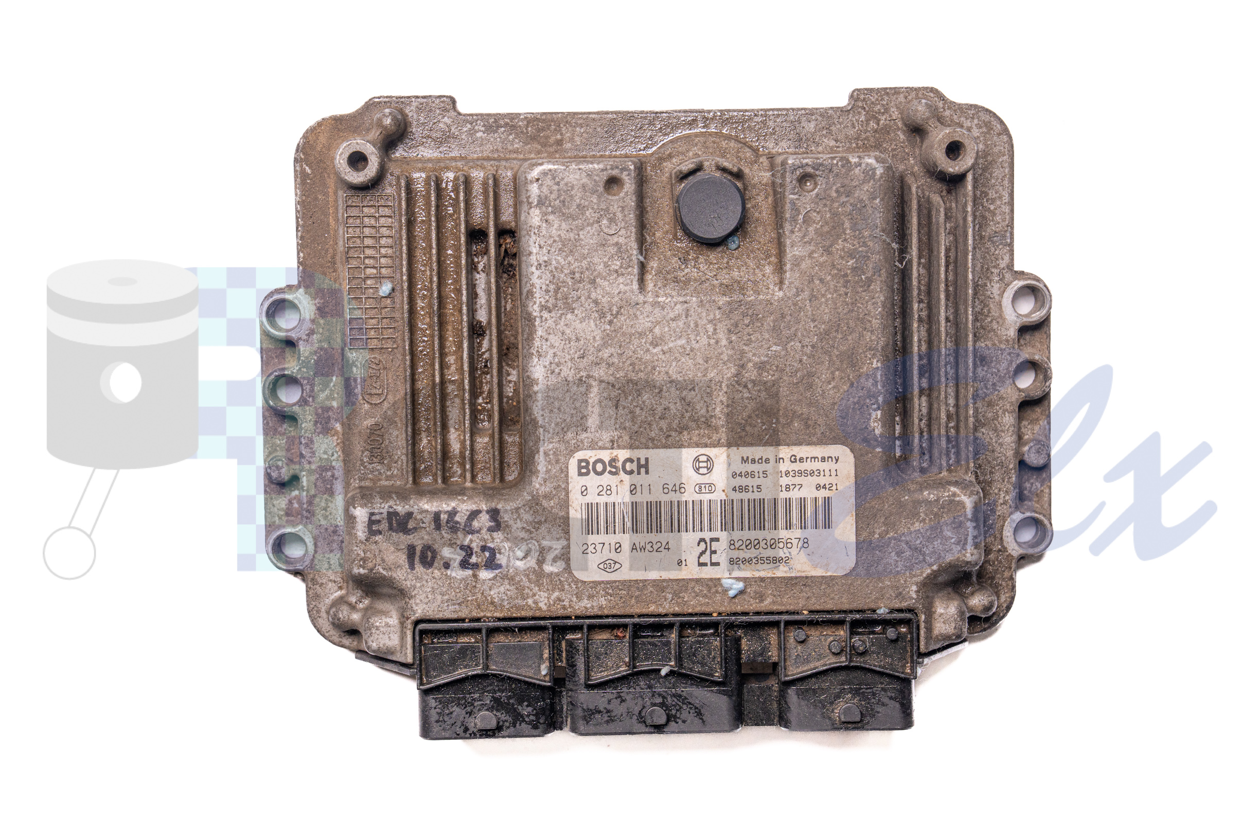 centralita de motor 0281011646 bosch (uce/ecu) para renault