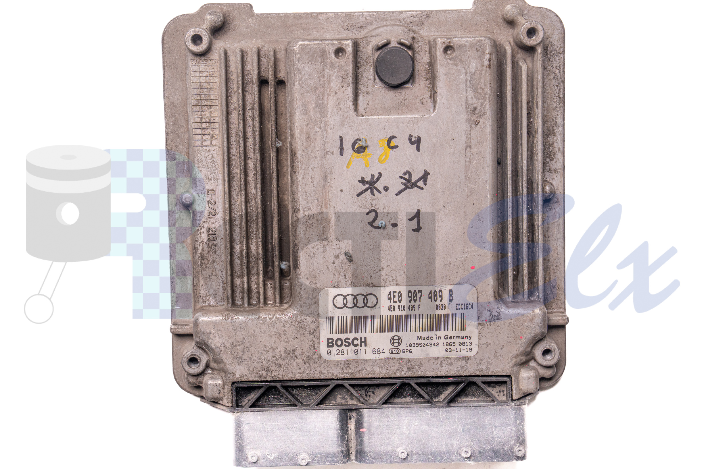 centralita de motor 0281011684 bosch (uce/ecu) para audi