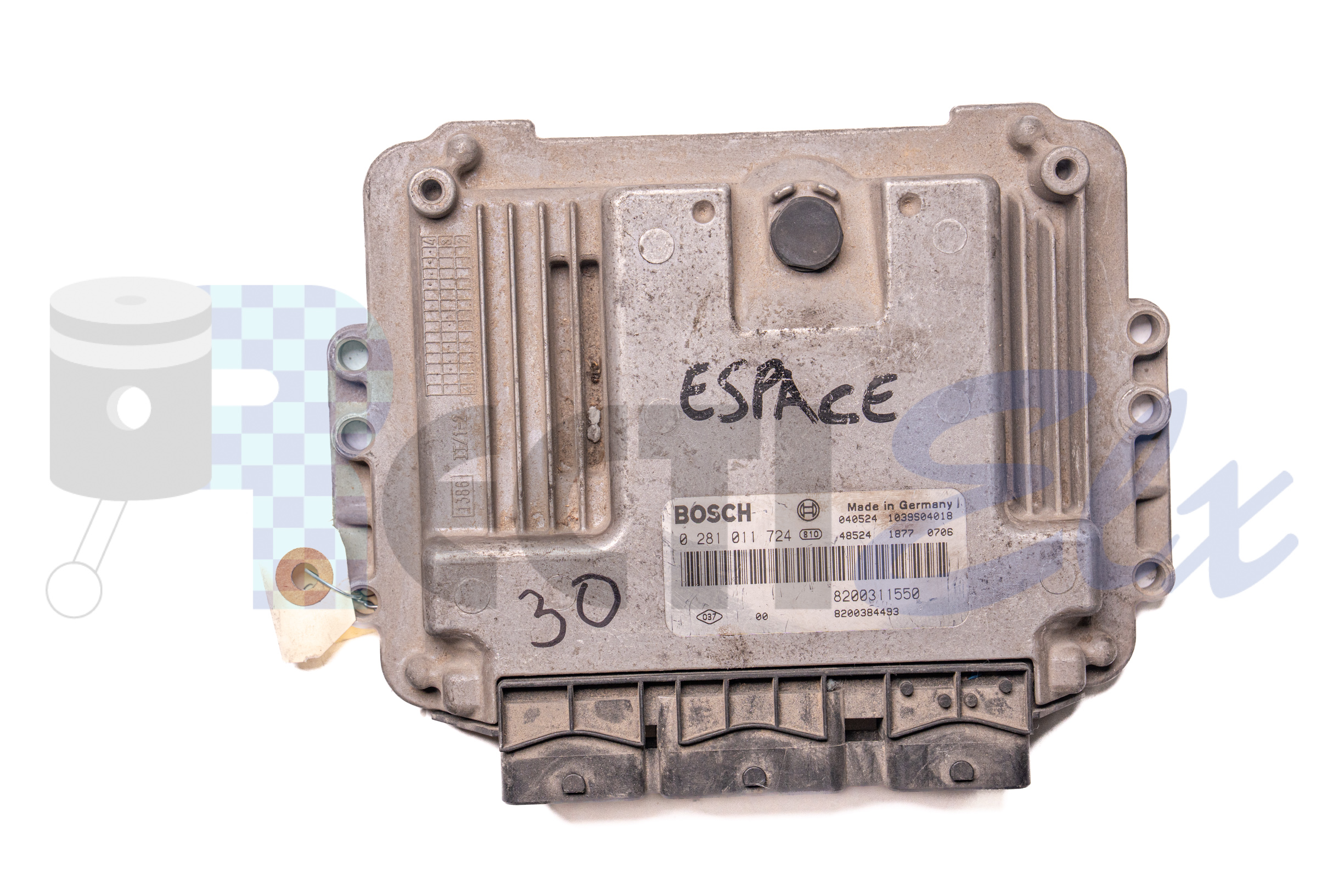 centralita de motor 0281011724 bosch (uce/ecu) para renault