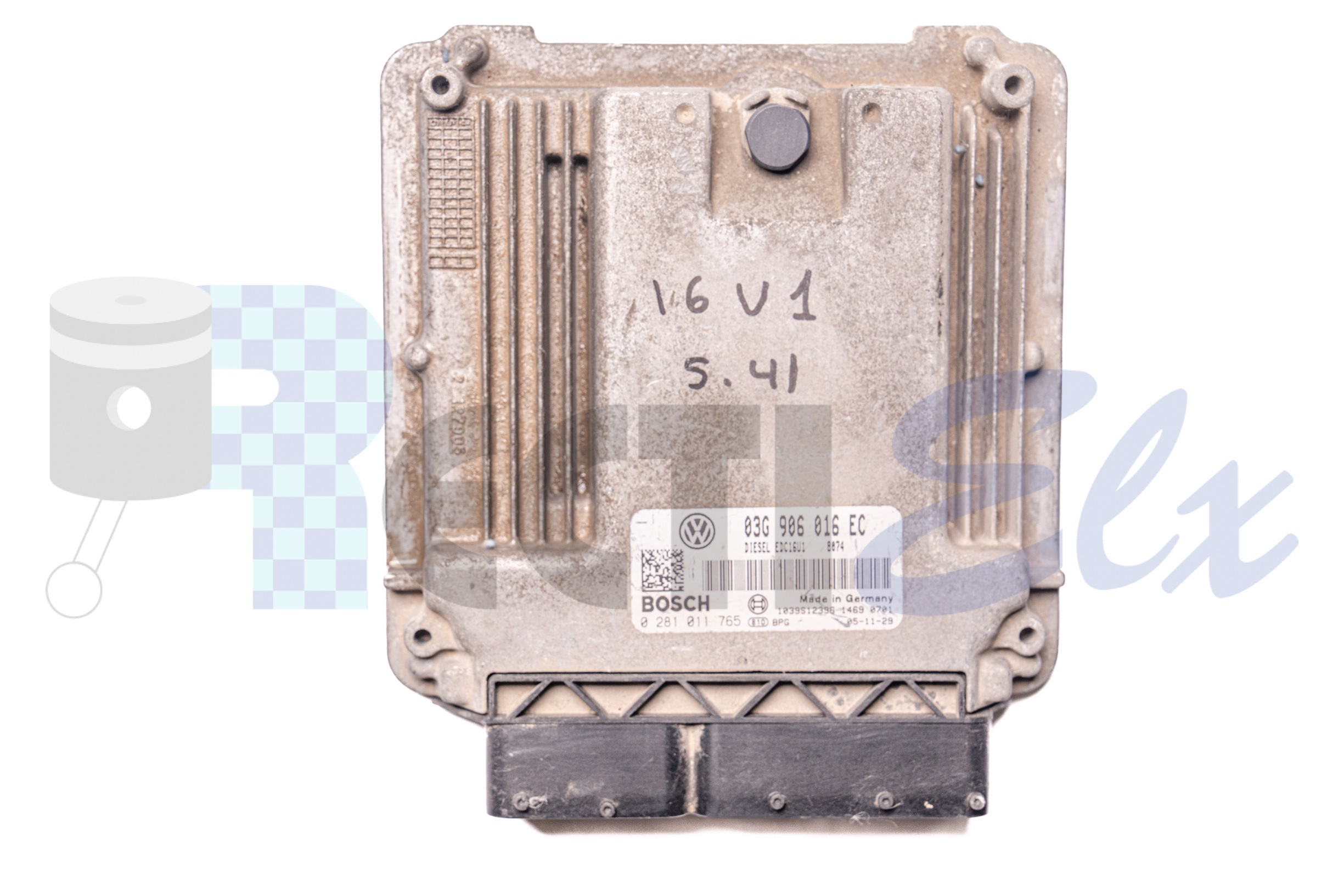 centralita de motor 0281011765 bosch (uce/ecu) para volkswagen, seat
