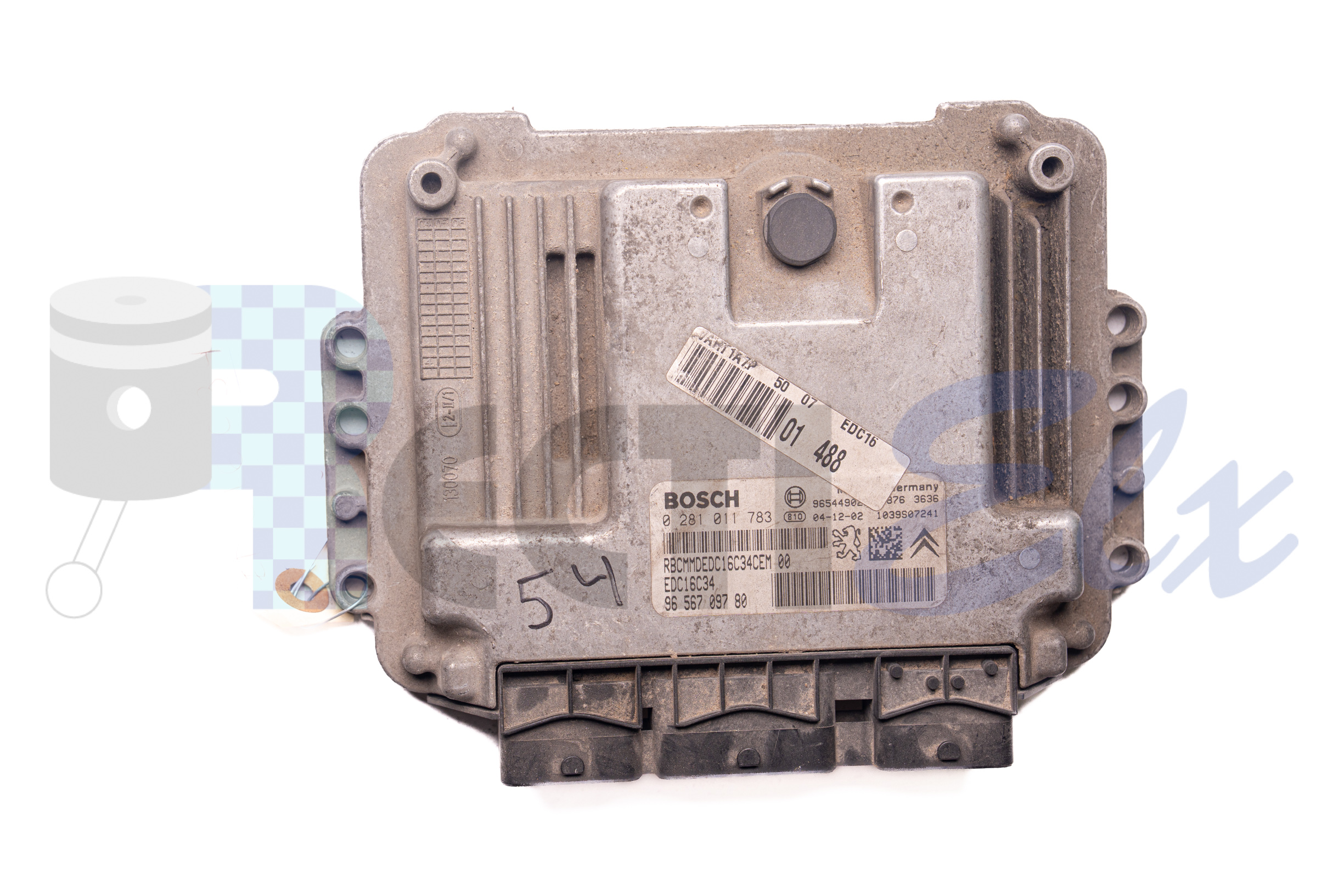 centralita de motor 0281011783 bosch (uce/ecu) para citroen, peugeot