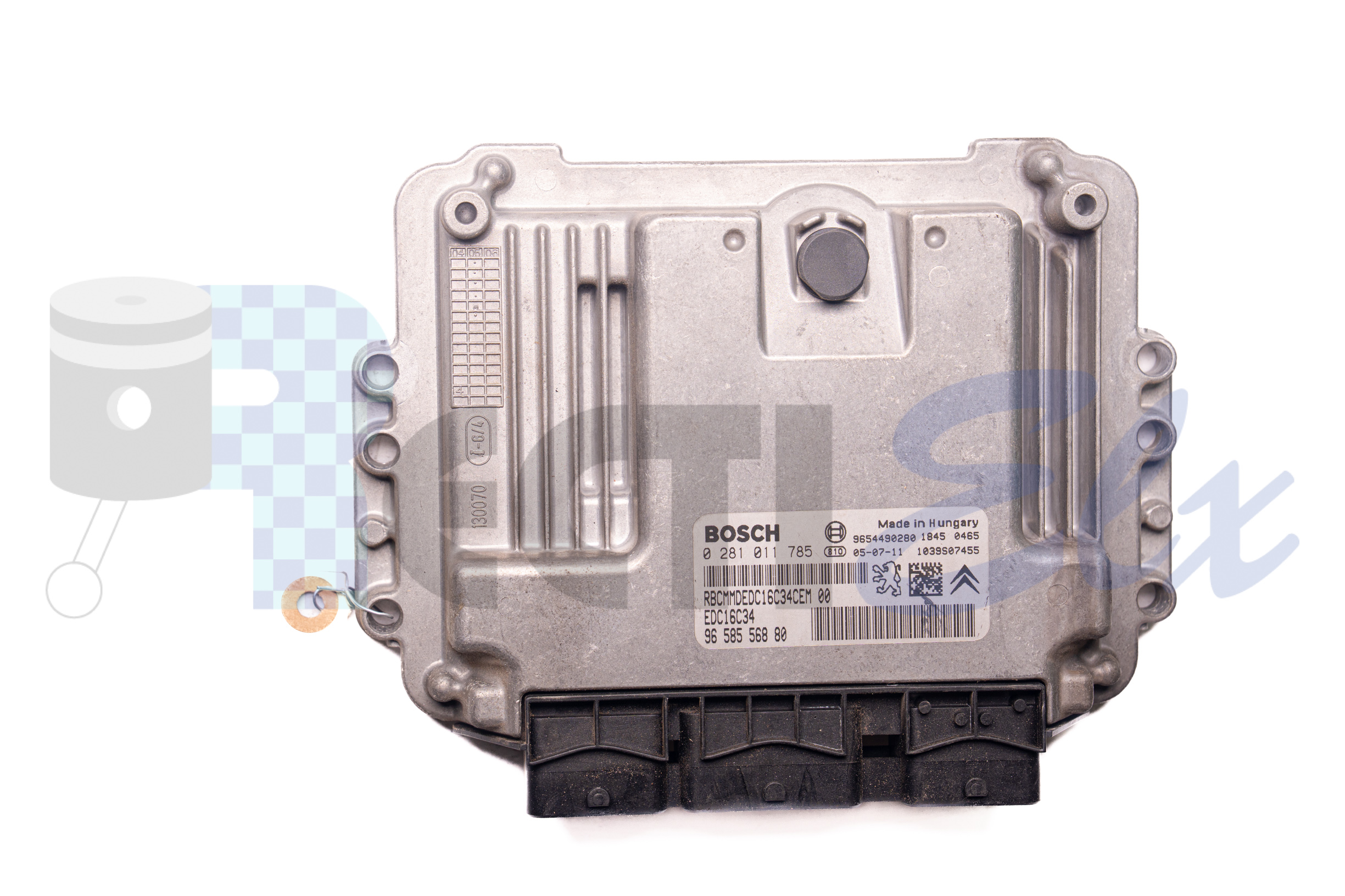 centralita de motor 0281011785 bosch (uce/ecu) para citroen, peugeot