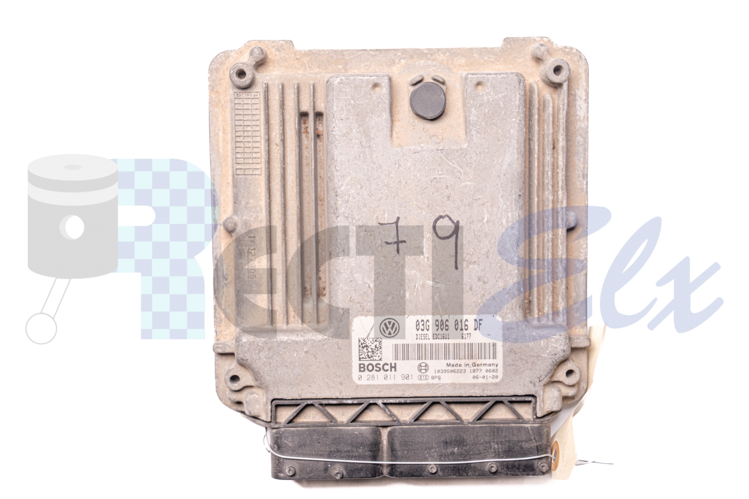 centralita de motor 0281011901 bosch (uce/ecu) para volkswagen