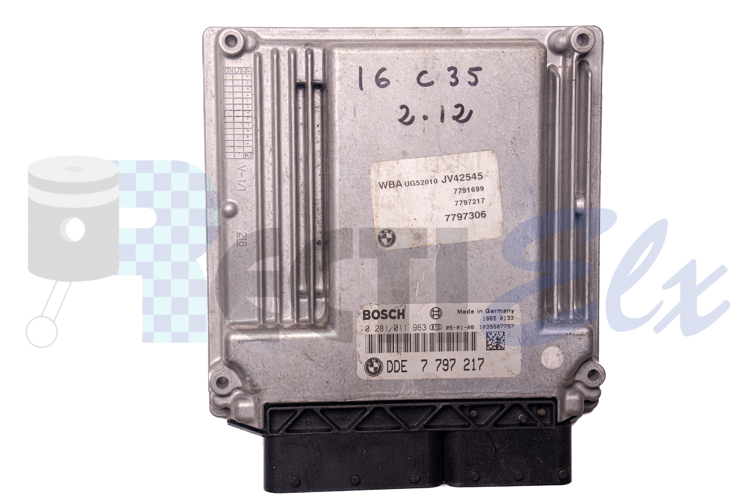 centralita de motor 0281011963 bosch (uce/ecu) para bmw