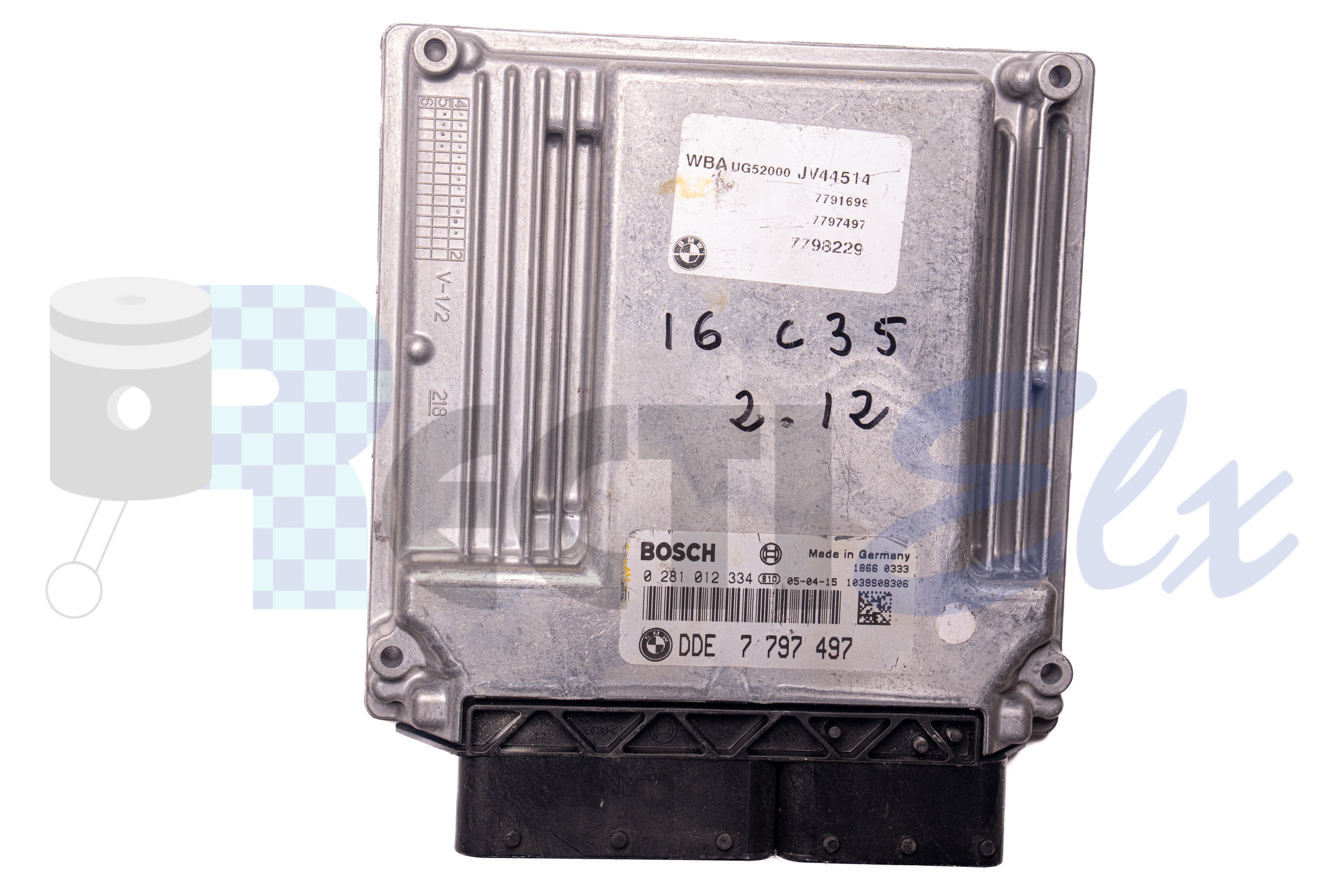 centralita de motor 0281012334 bosch (uce/ecu) para bmw
