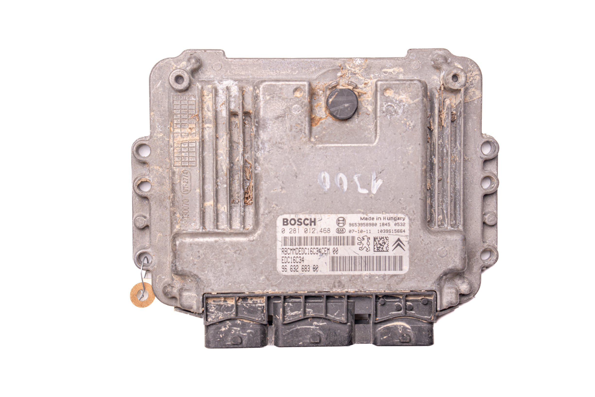 centralita de motor 0281012468 bosch (uce/ecu) para peugeot