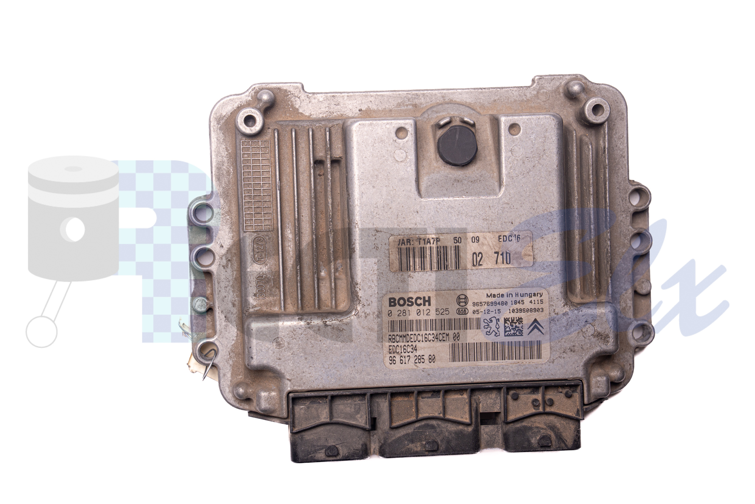 centralita de motor 0281012525 bosch (uce/ecu) para citroen, peugeot