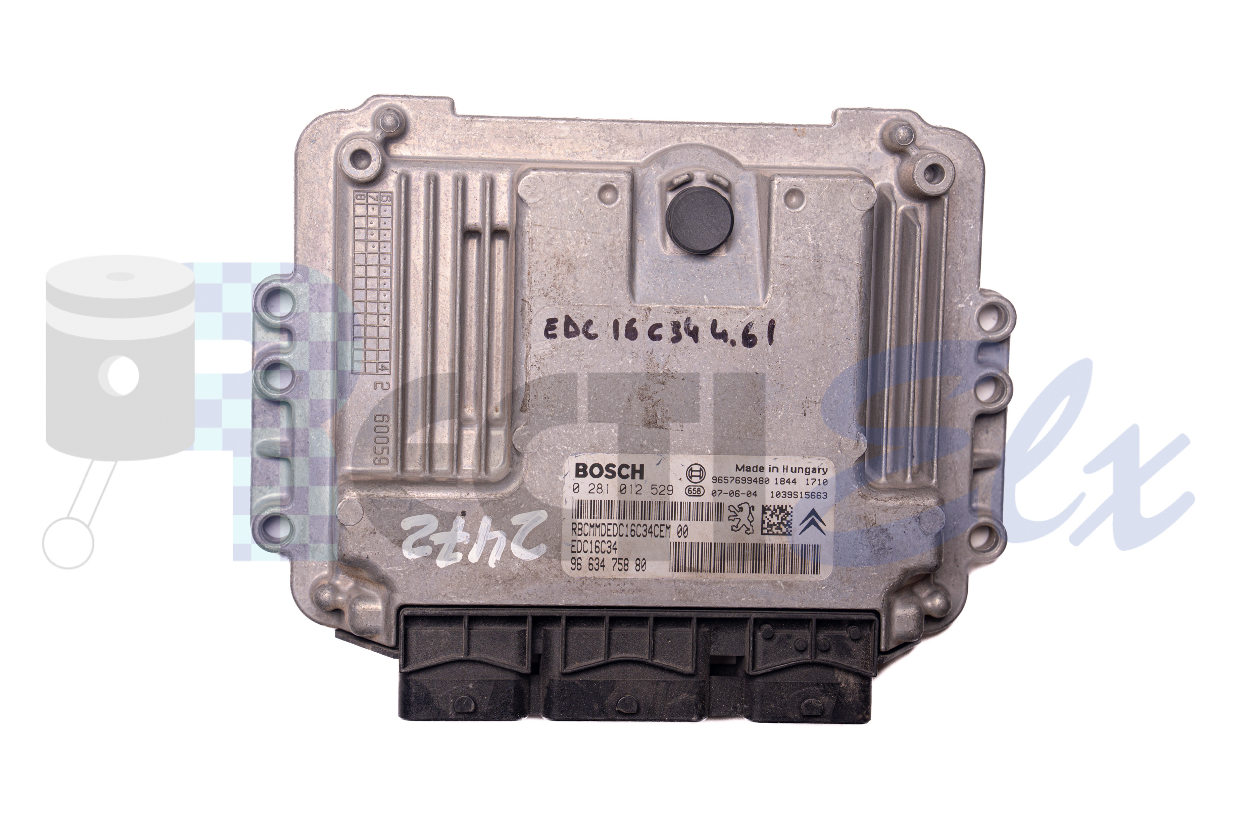 centralita de motor 0281012529 bosch (uce/ecu) para citroen, peugeot