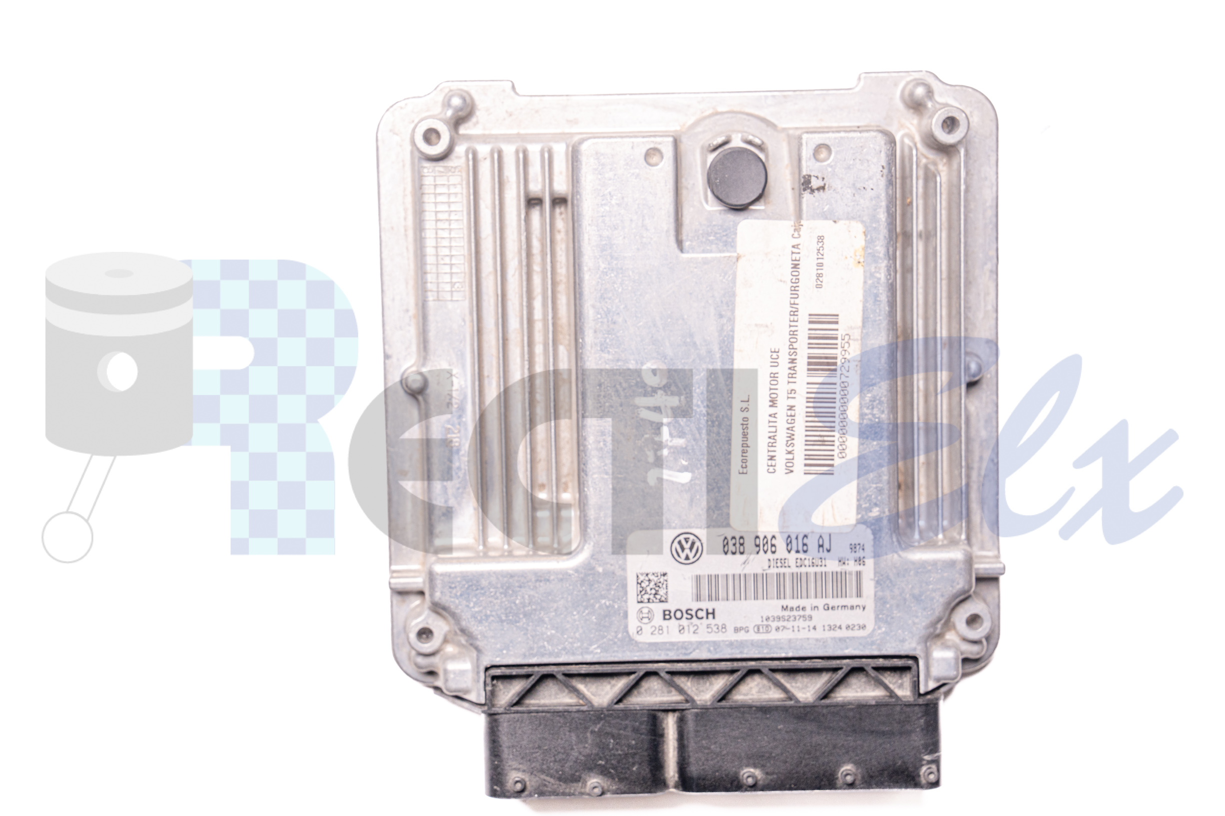centralita de motor 0281012538 bosch (uce/ecu) para volkswagen