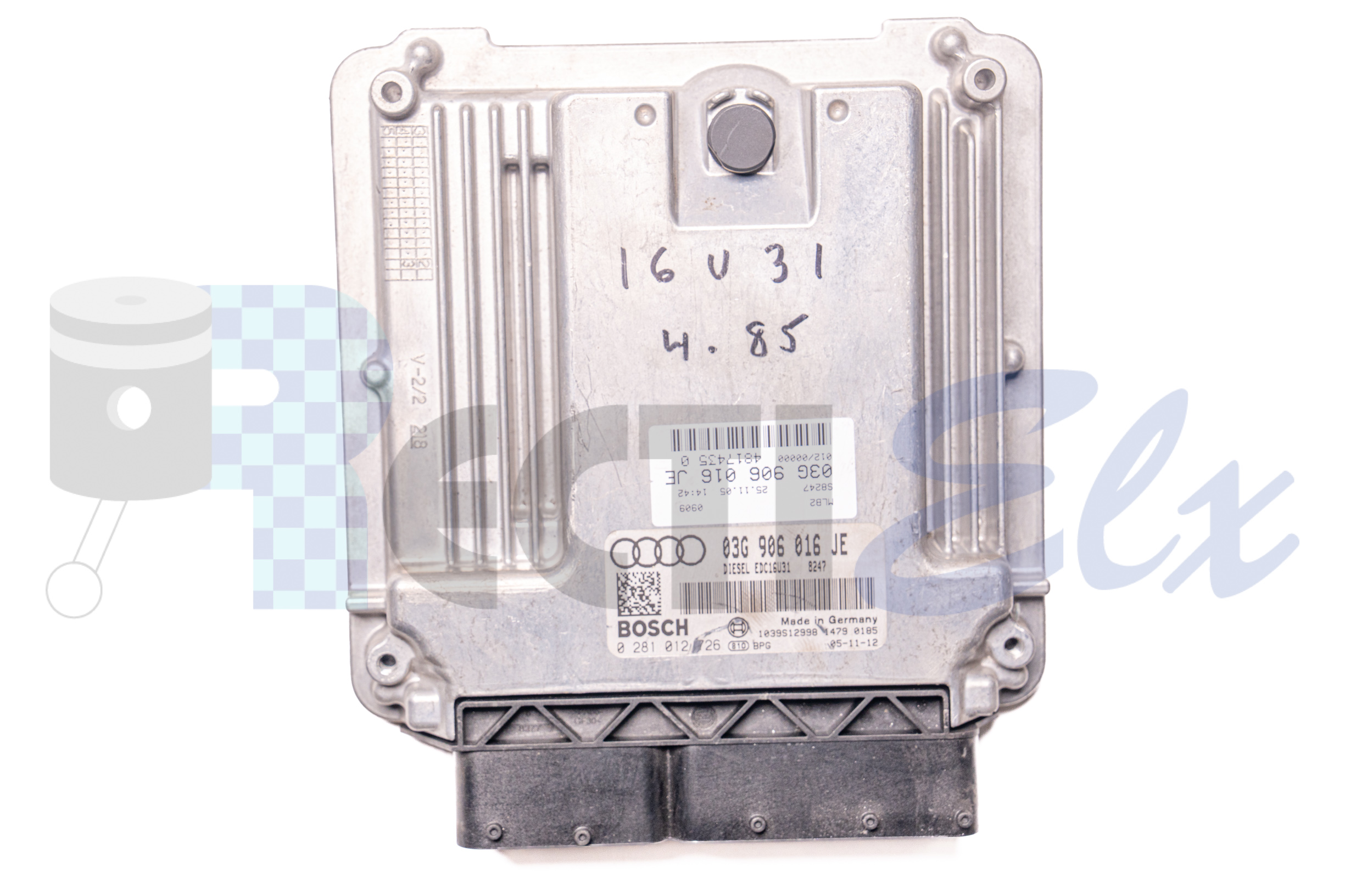 centralita de motor 0281012726 bosch (uce/ecu) para volkswagen, audi