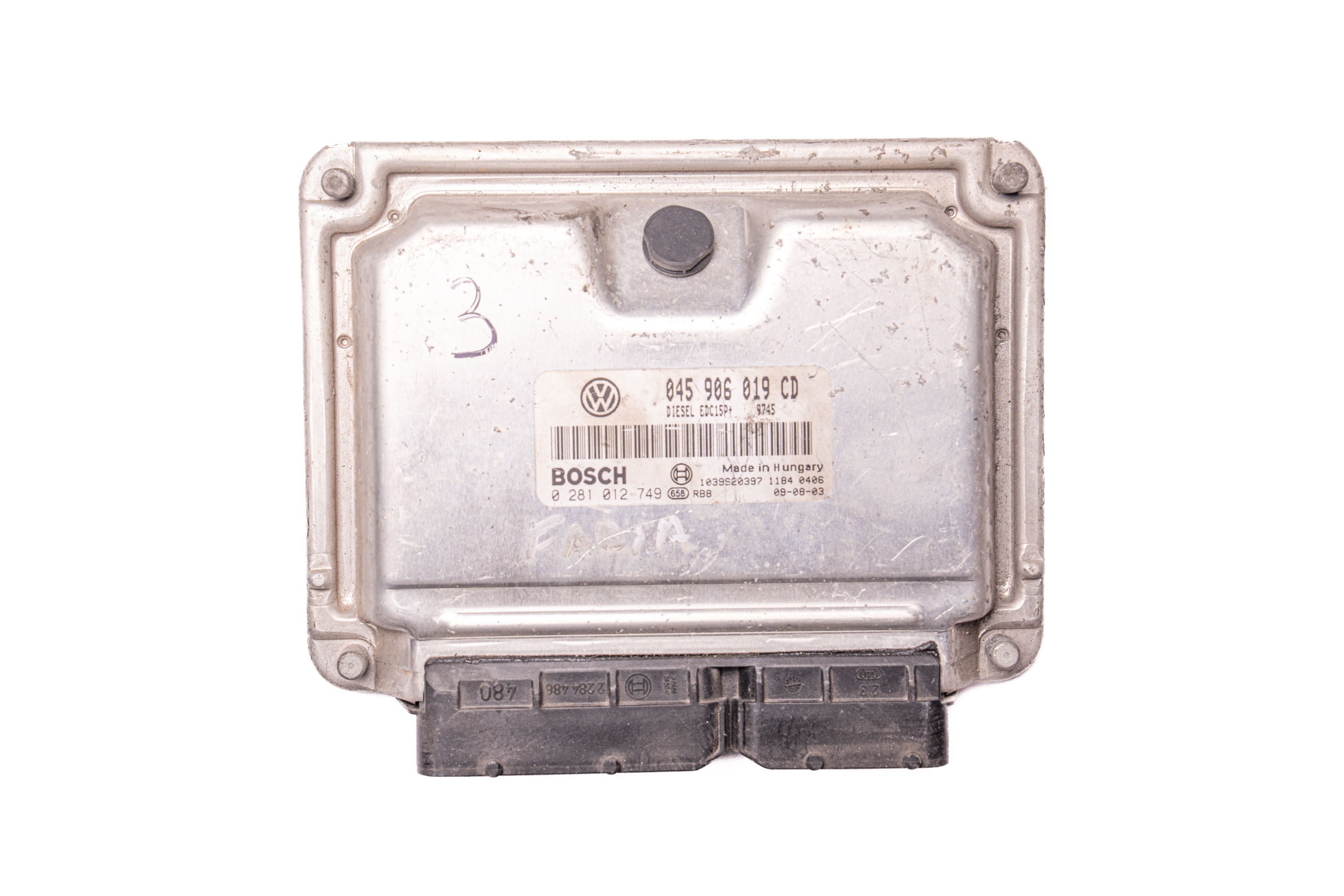 centralita de motor 0281012749 bosch (uce/ecu) para skoda, seat