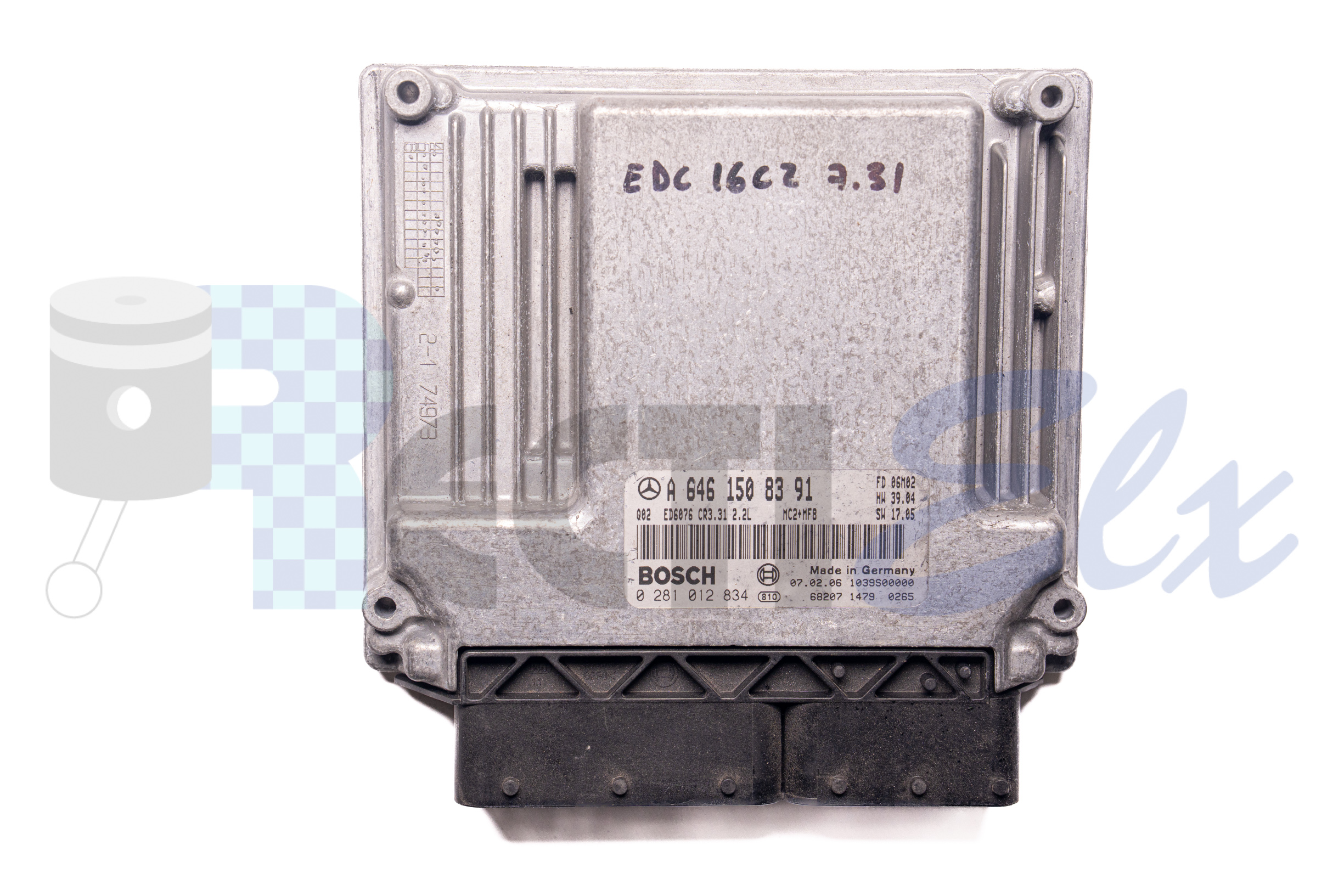 centralita de motor 0281012834 bosch (uce/ecu) para mercedes