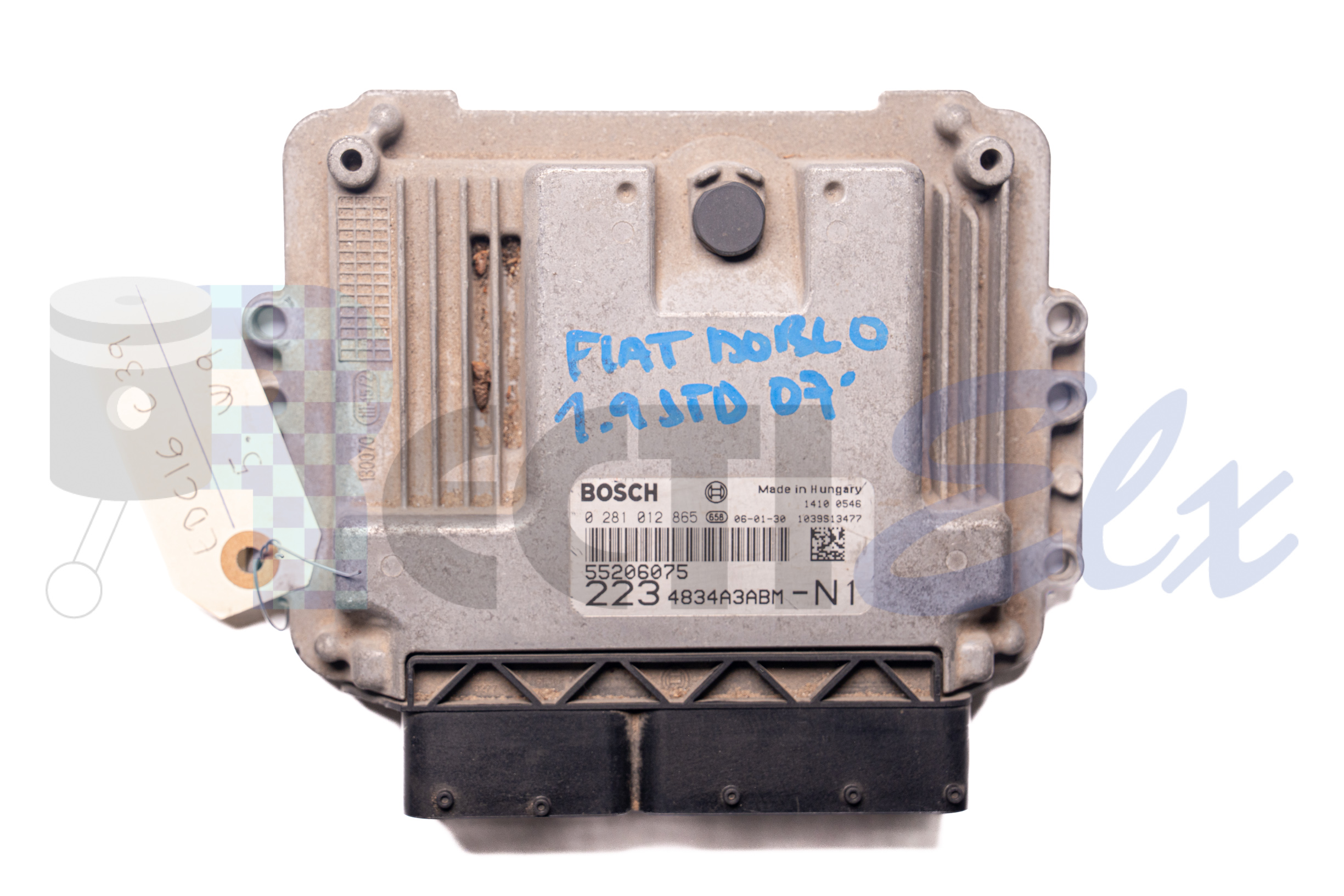 centralita de motor 0281012865 bosch (uce/ecu) para fiat