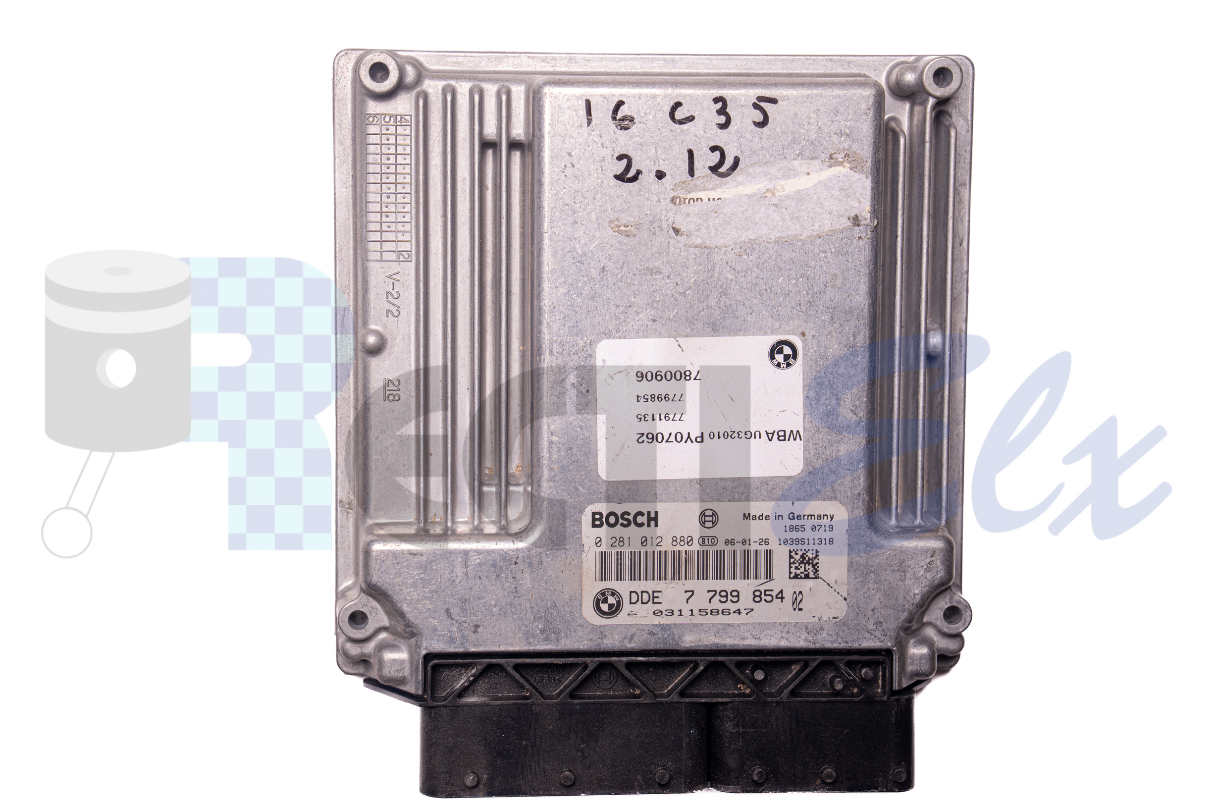 centralita de motor 0281012880 bosch (uce/ecu) para bmw