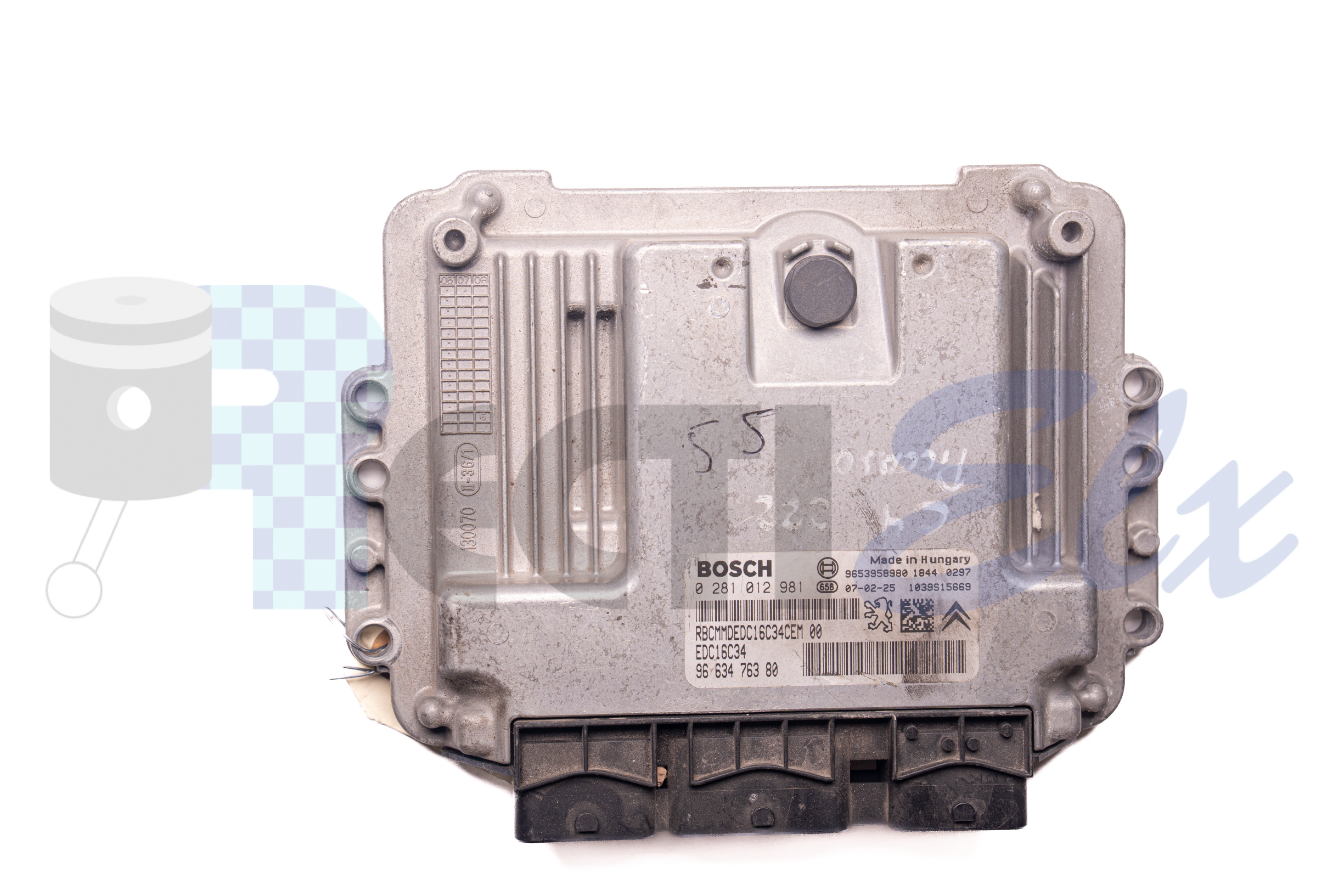 centralita de motor 0281012981 bosch (uce/ecu) para citroen, peugeot