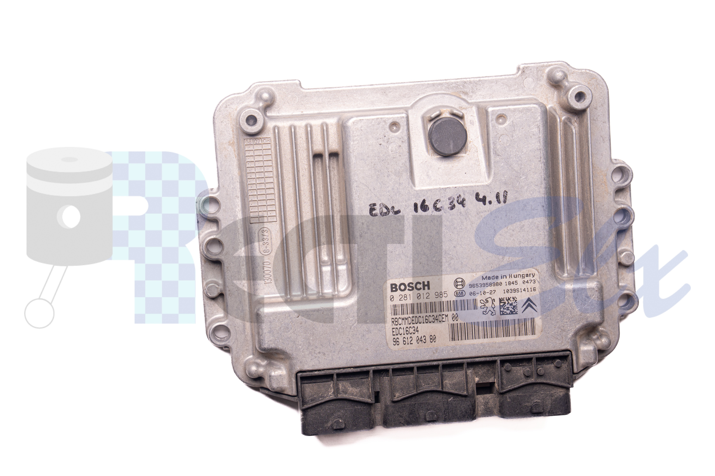 centralita de motor 0281012985 bosch (uce/ecu) para citroen, peugeot