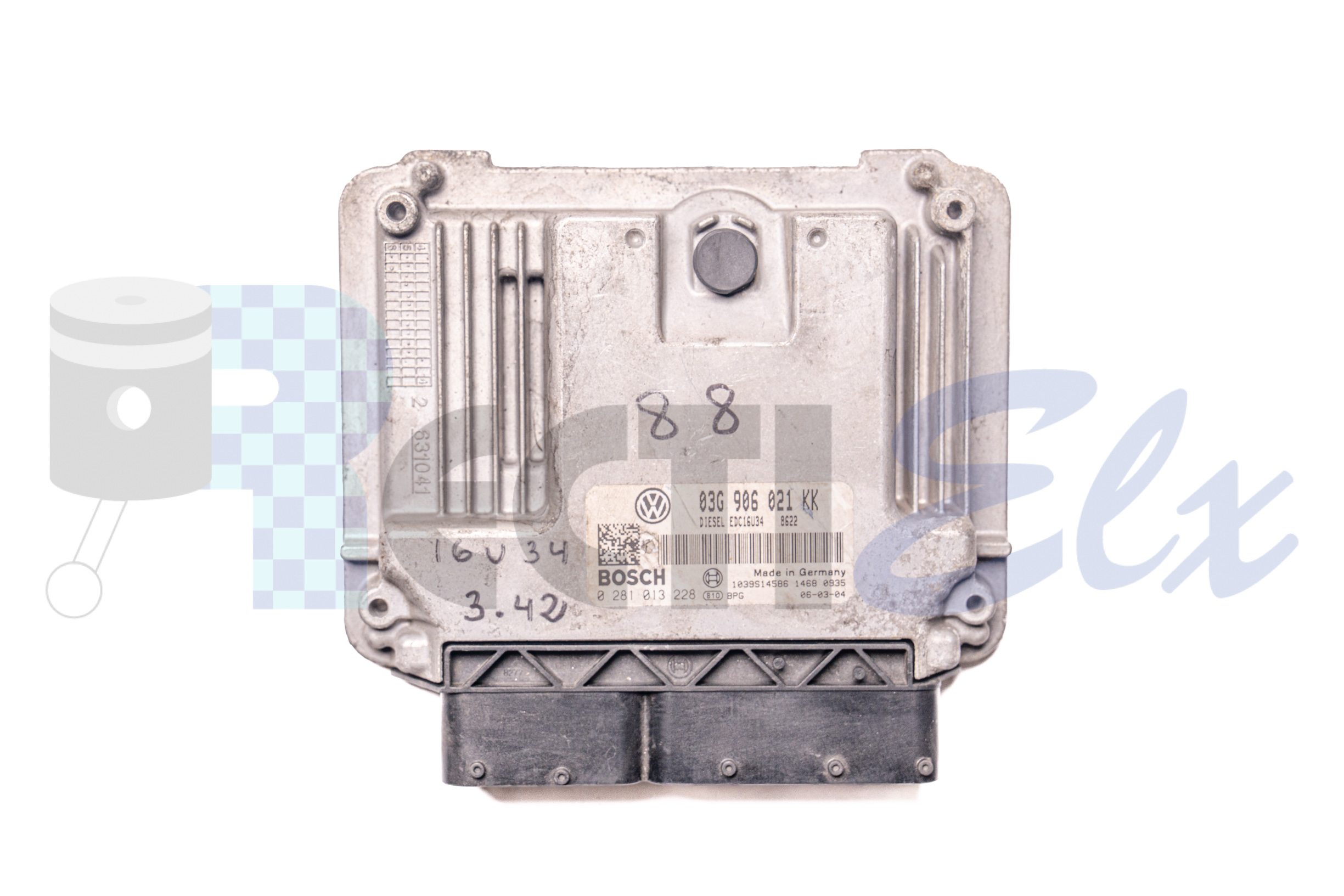 centralita de motor 0281013228 bosch (uce/ecu) para volkswagen