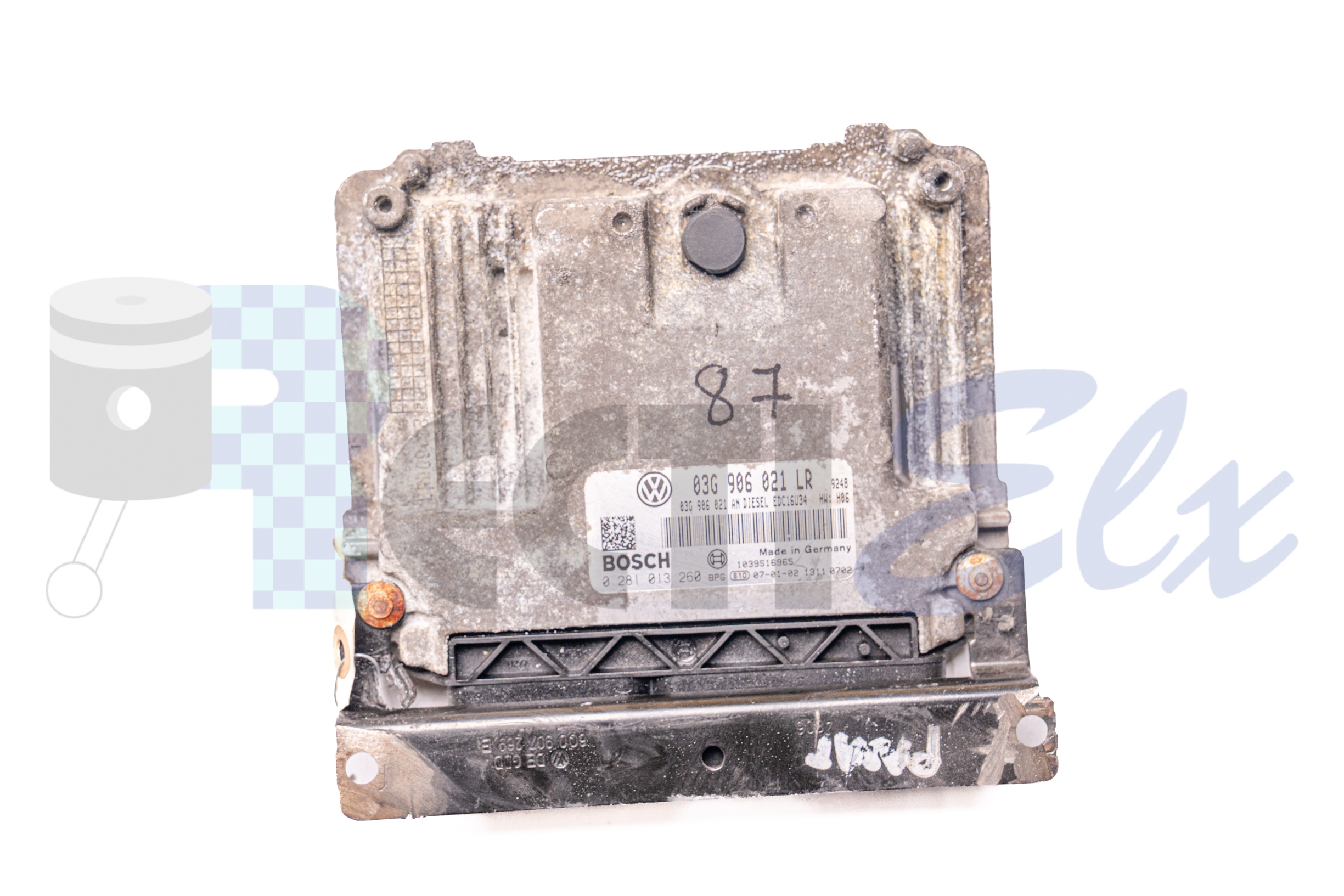 centralita de motor 0281013260 bosch (uce/ecu) para volkswagen, seat