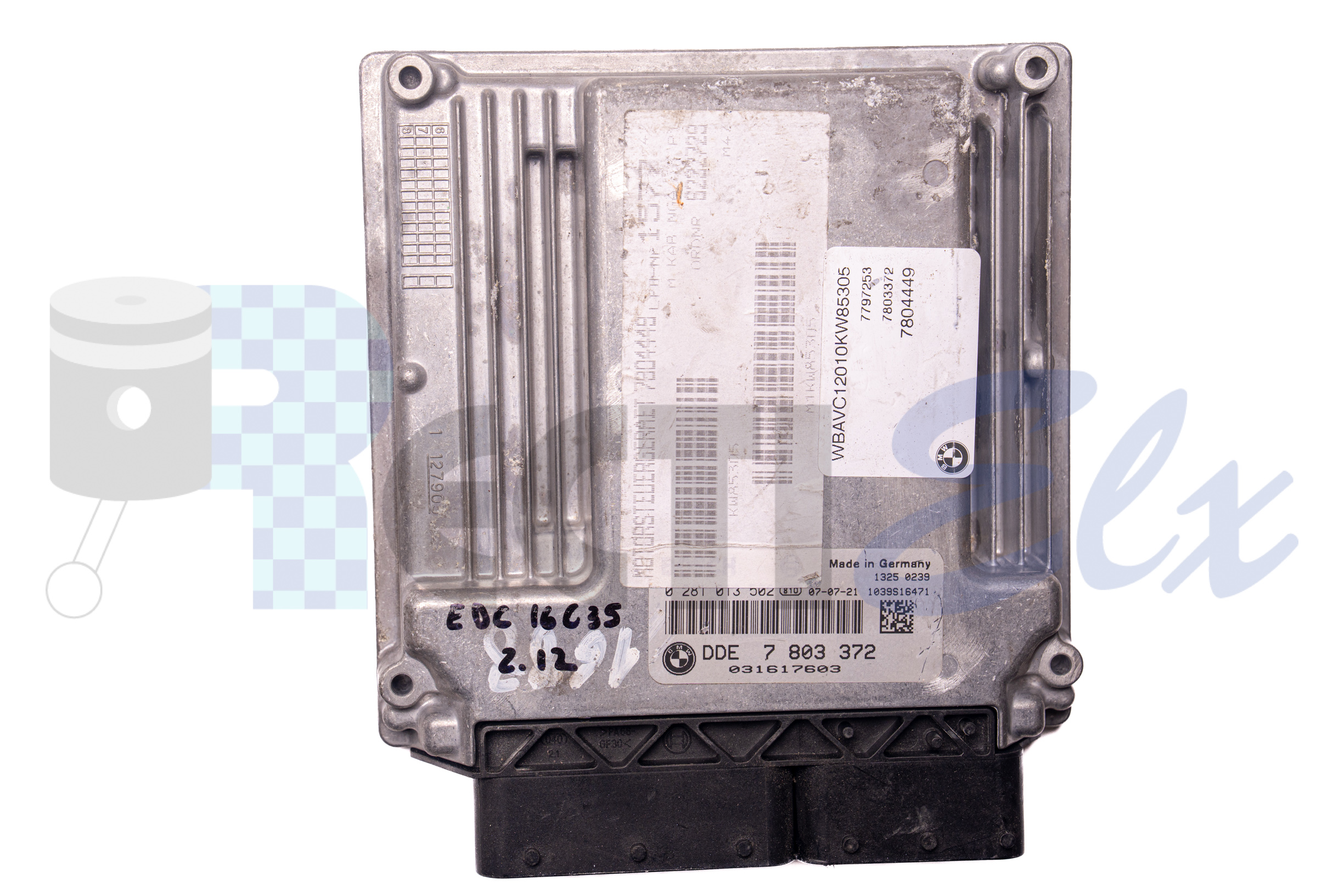 centralita de motor 0281013502 bosch (uce/ecu) para bmw