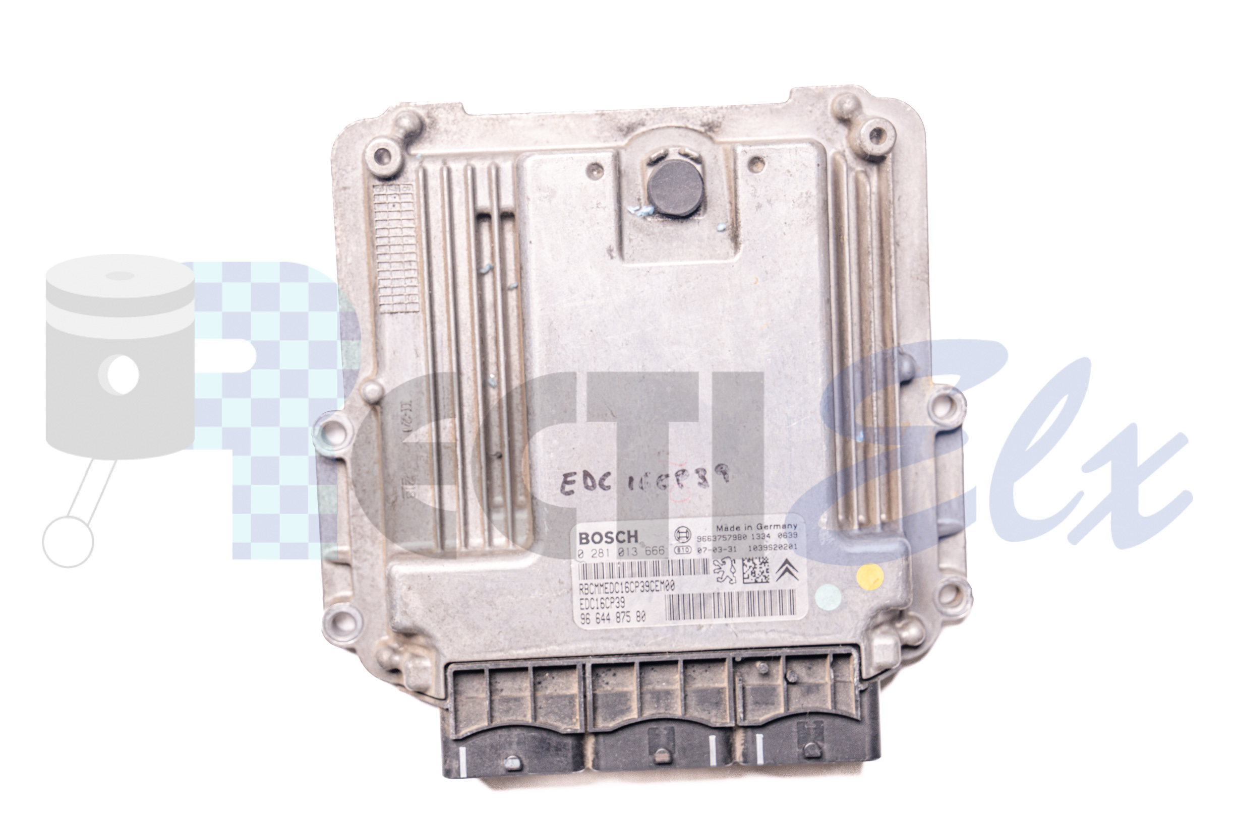centralita de motor 0281013666 bosch (uce/ecu) para citroen, peugeot