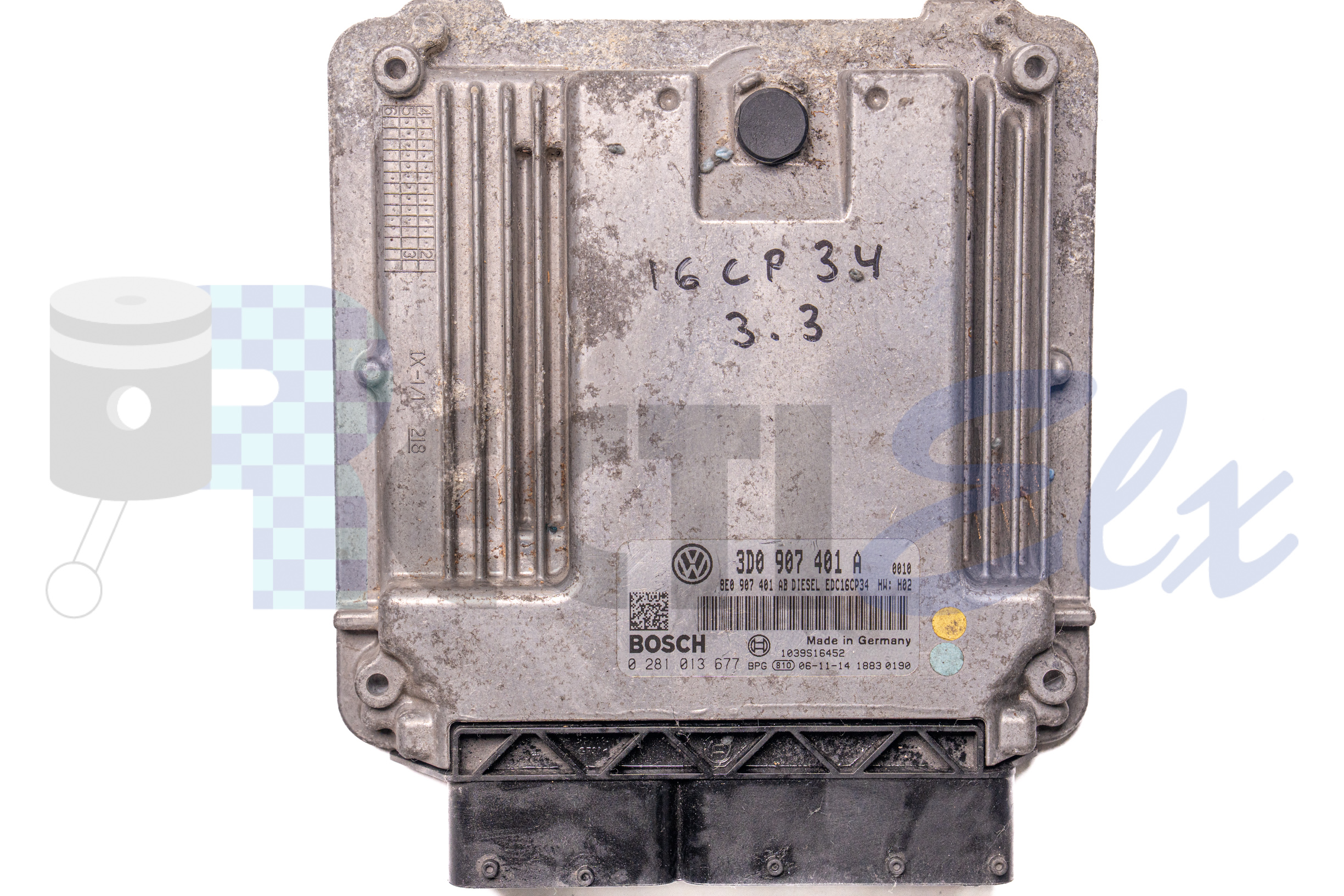 centralita de motor 0281013677 bosch (uce/ecu) para volkswagen