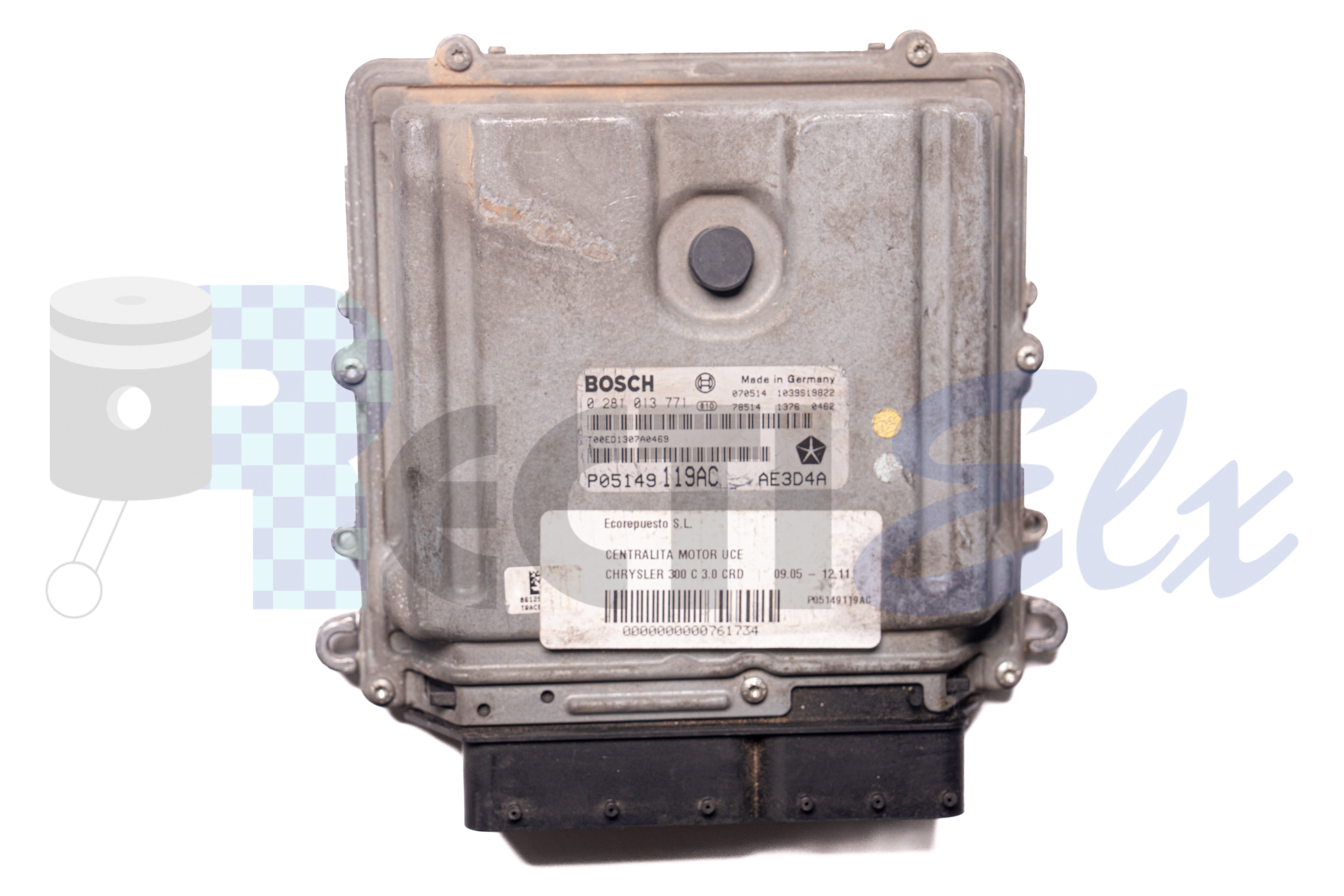 centralita de motor 0281013771 bosch (uce/ecu) para chrysler