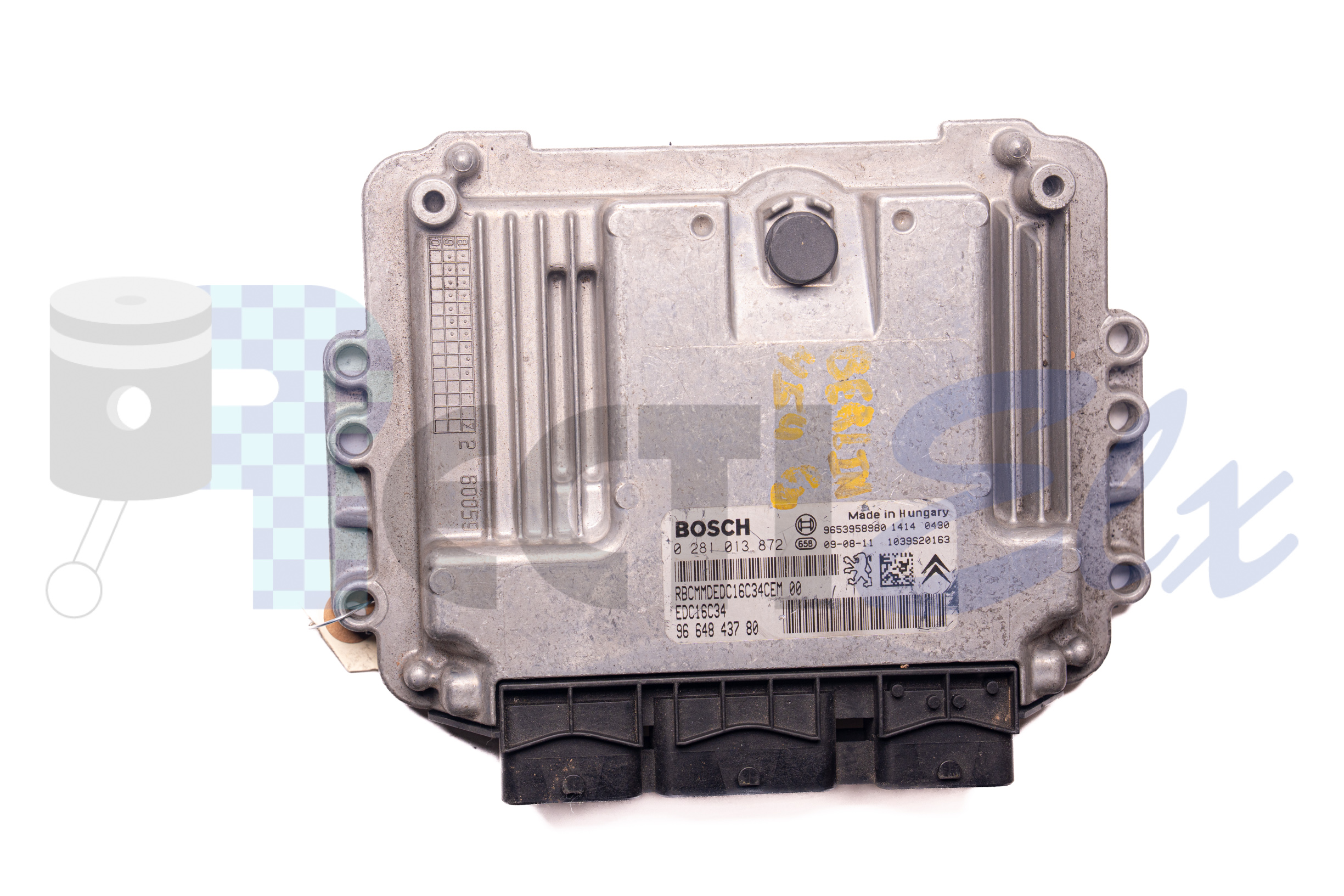 centralita de motor 0281013872 bosch (uce/ecu) para citroen, peugeot