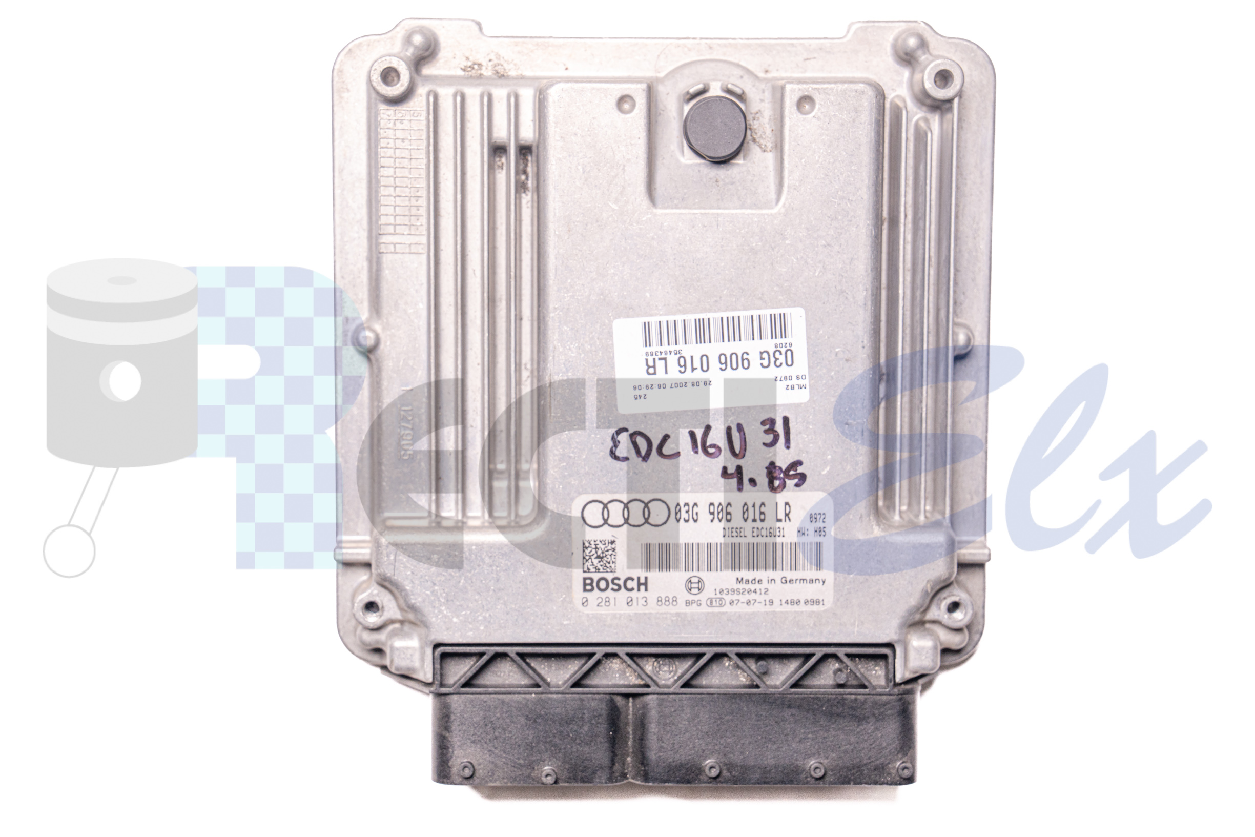 centralita de motor 0281013888 bosch (uce/ecu) para volkswagen, audi