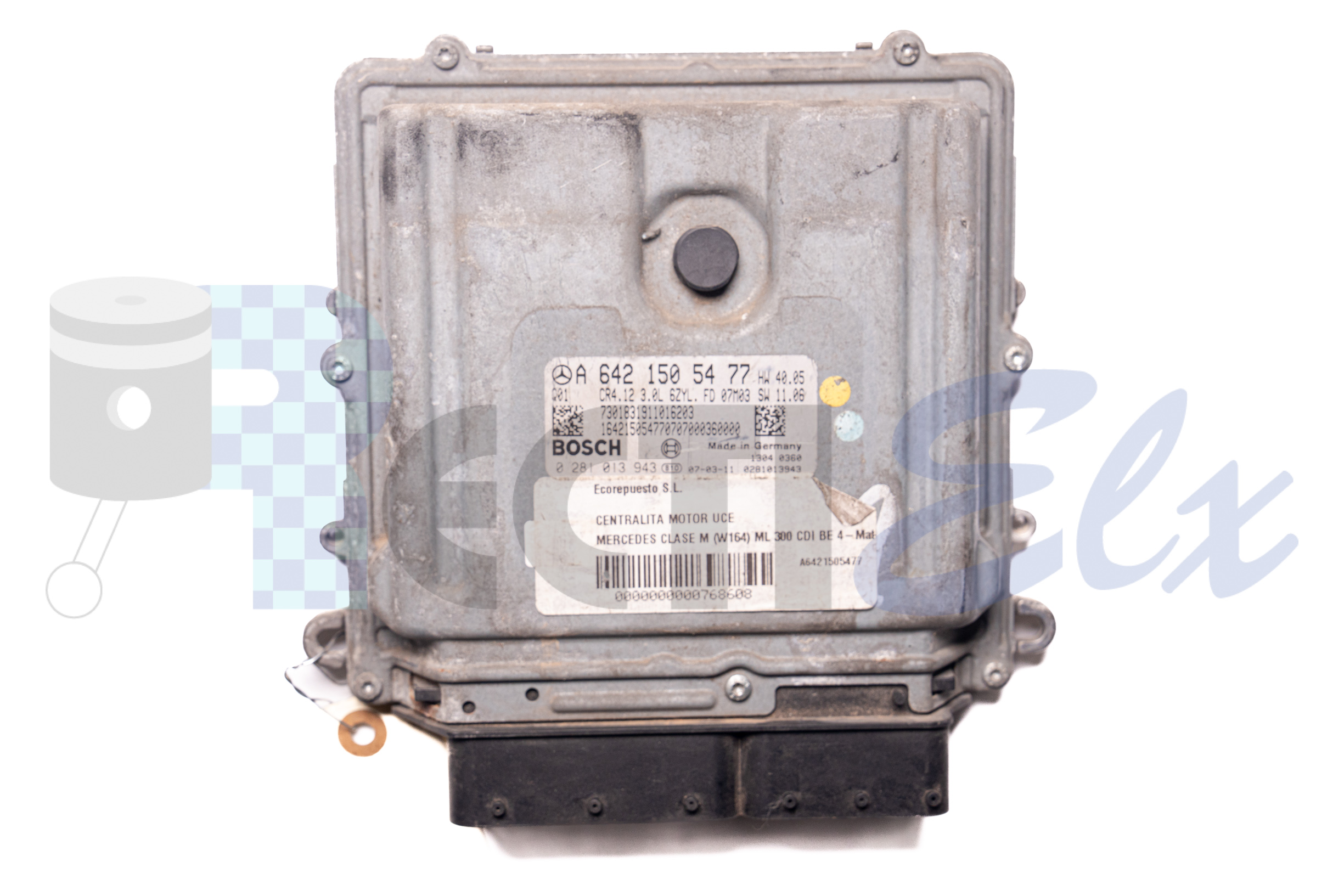 centralita de motor 0281013943 bosch (uce/ecu) para mercedes