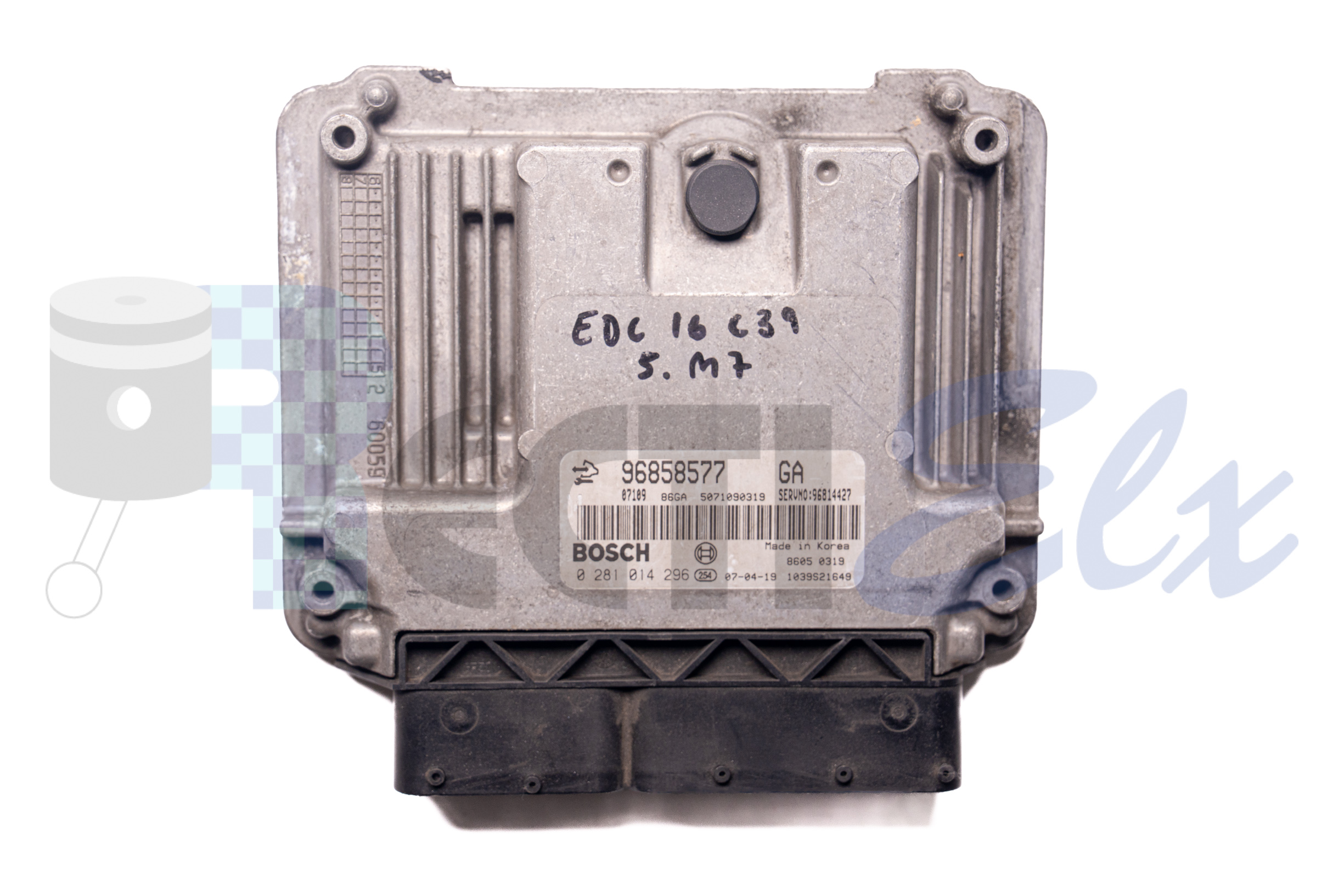 centralita de motor 0281014296 bosch (uce/ecu) para chevrolet, opel