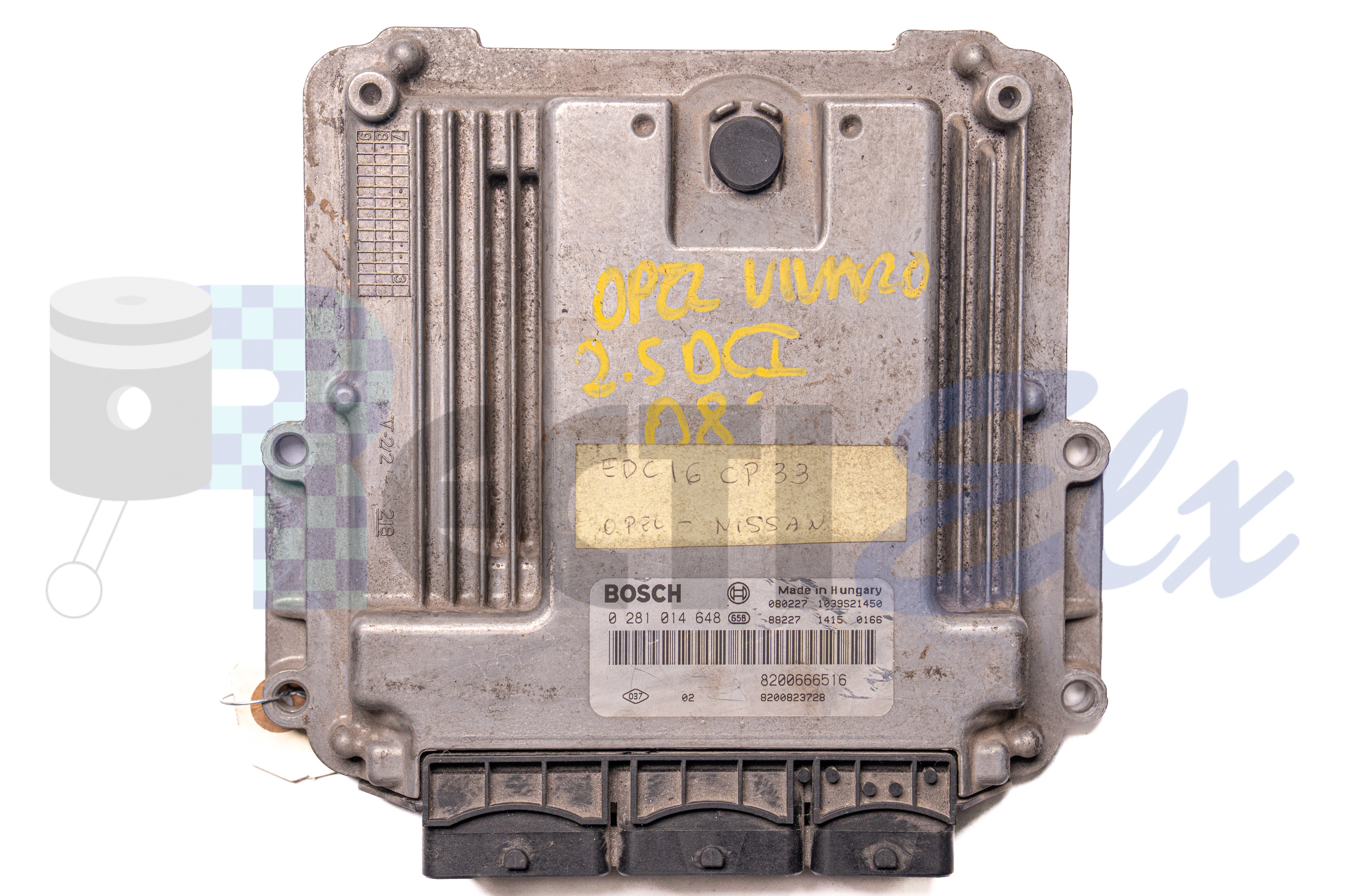 centralita de motor 0281014648 bosch (uce/ecu) para renault