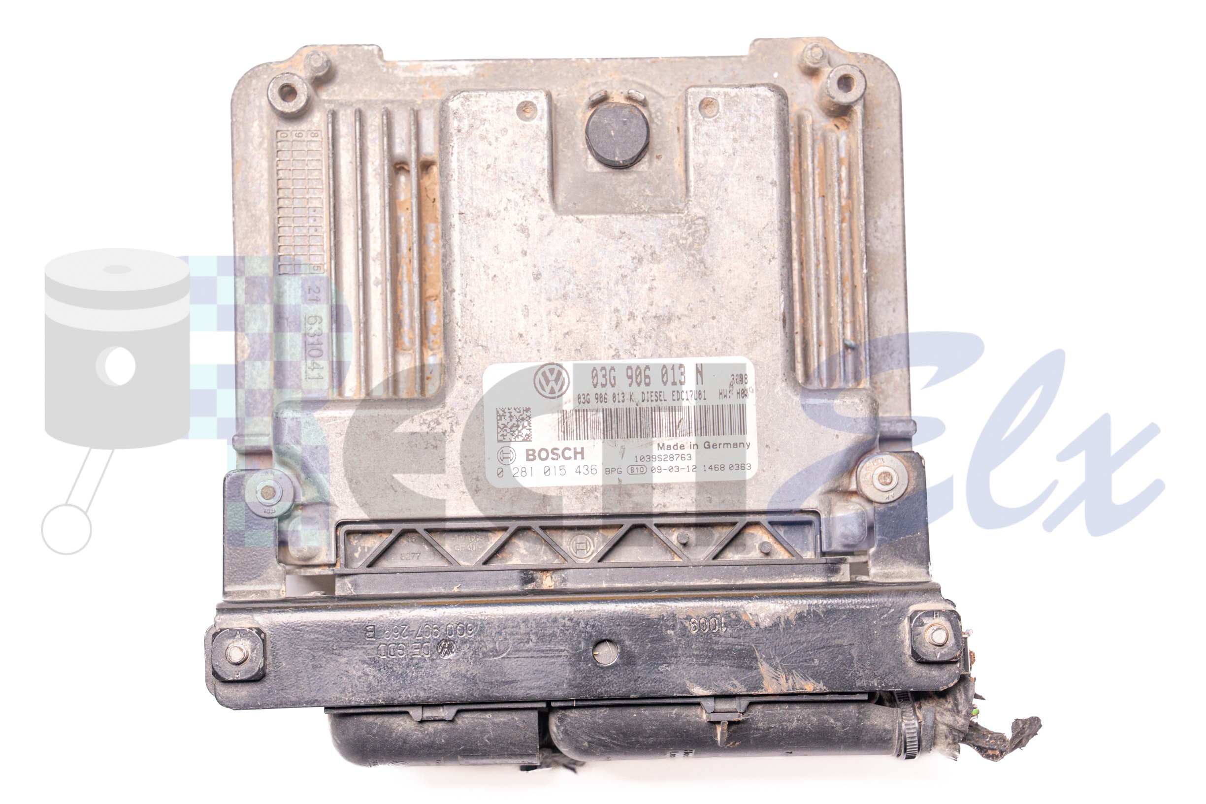 centralita de motor 0281015436 bosch (uce/ecu) para seat