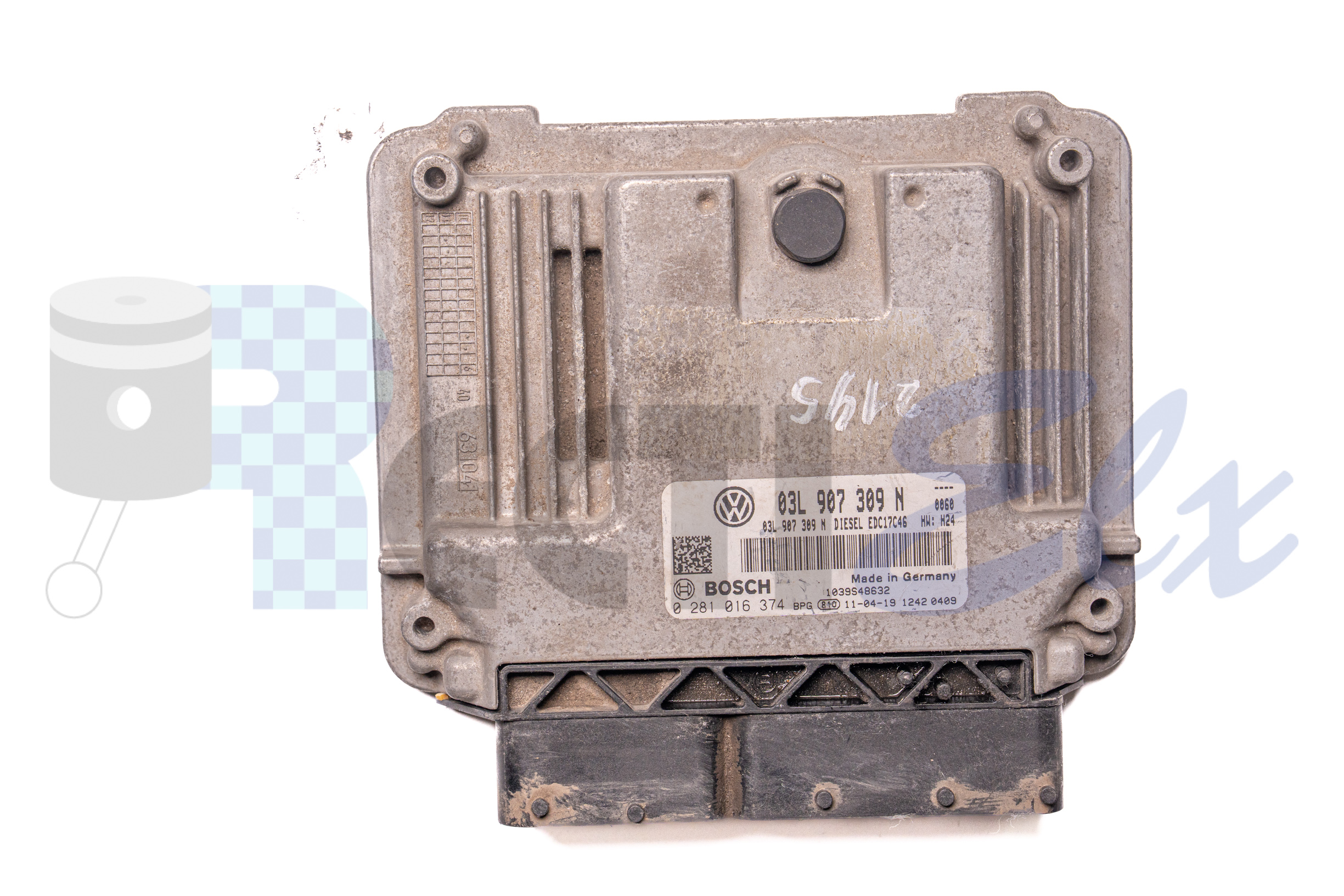 centralita de motor 0281016374 bosch (uce/ecu) para volkswagen, audi