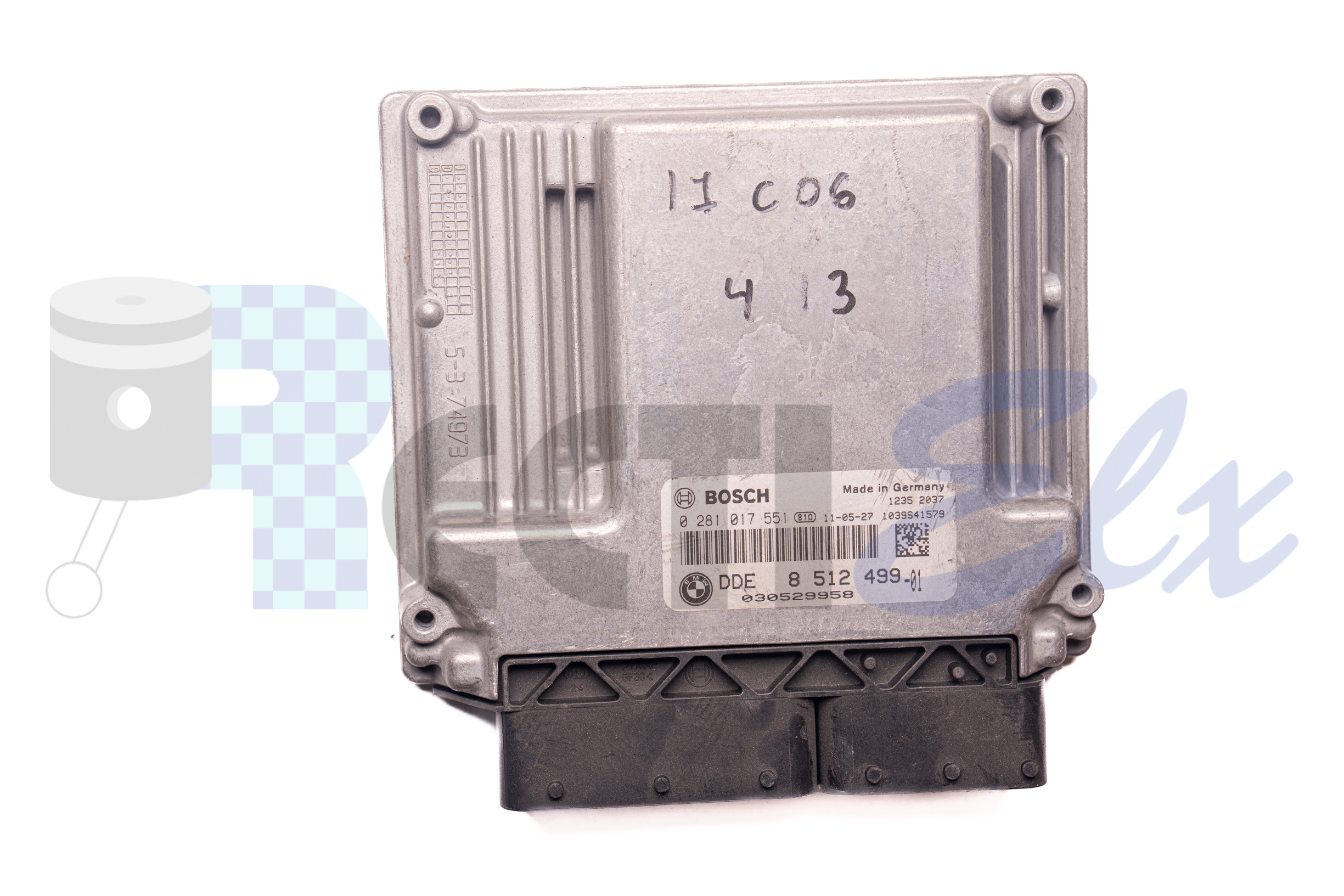 centralita de motor 0281017551 bosch (uce/ecu) para bmw