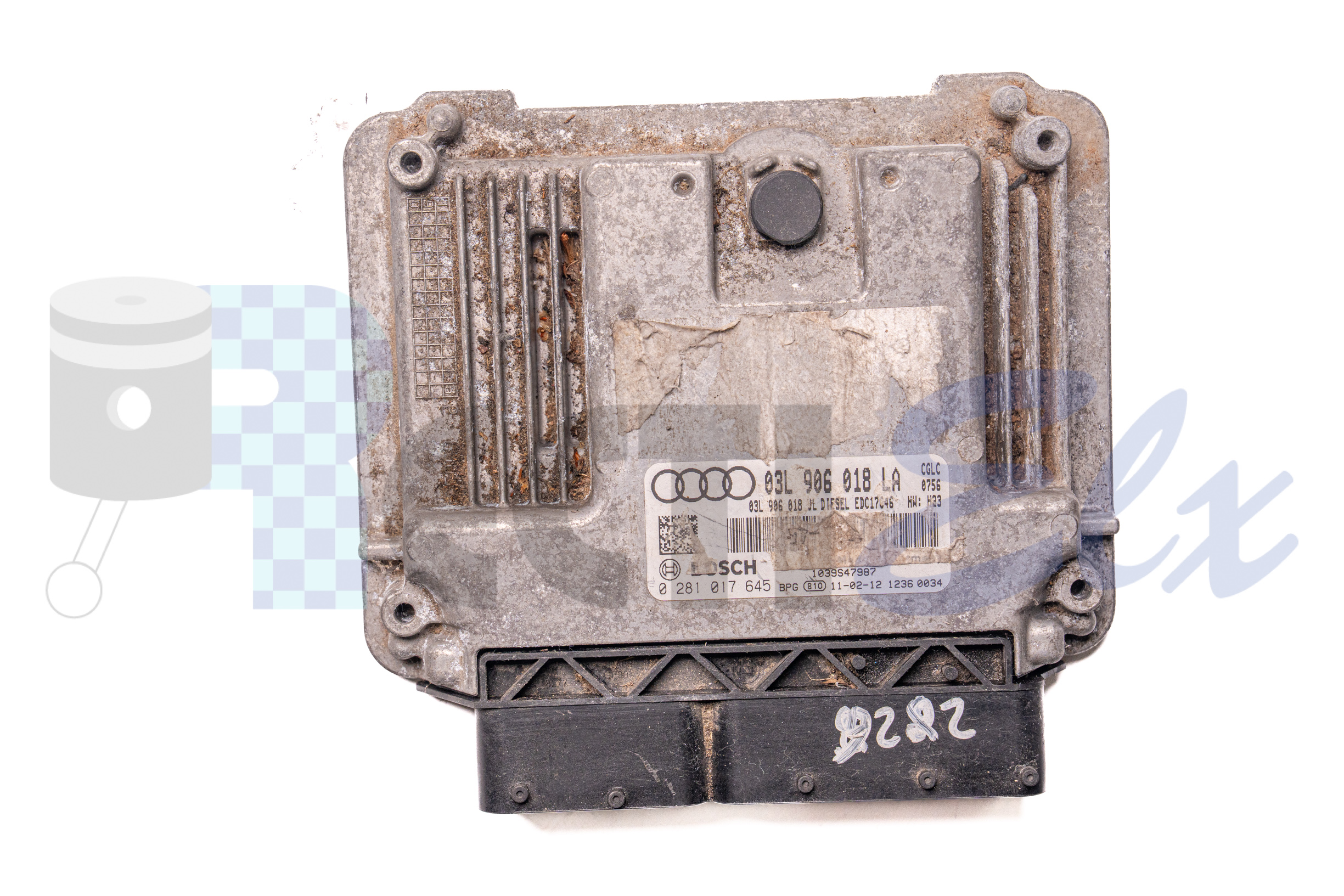 centralita de motor 0281017645 bosch (uce/ecu) para volkswagen, audi