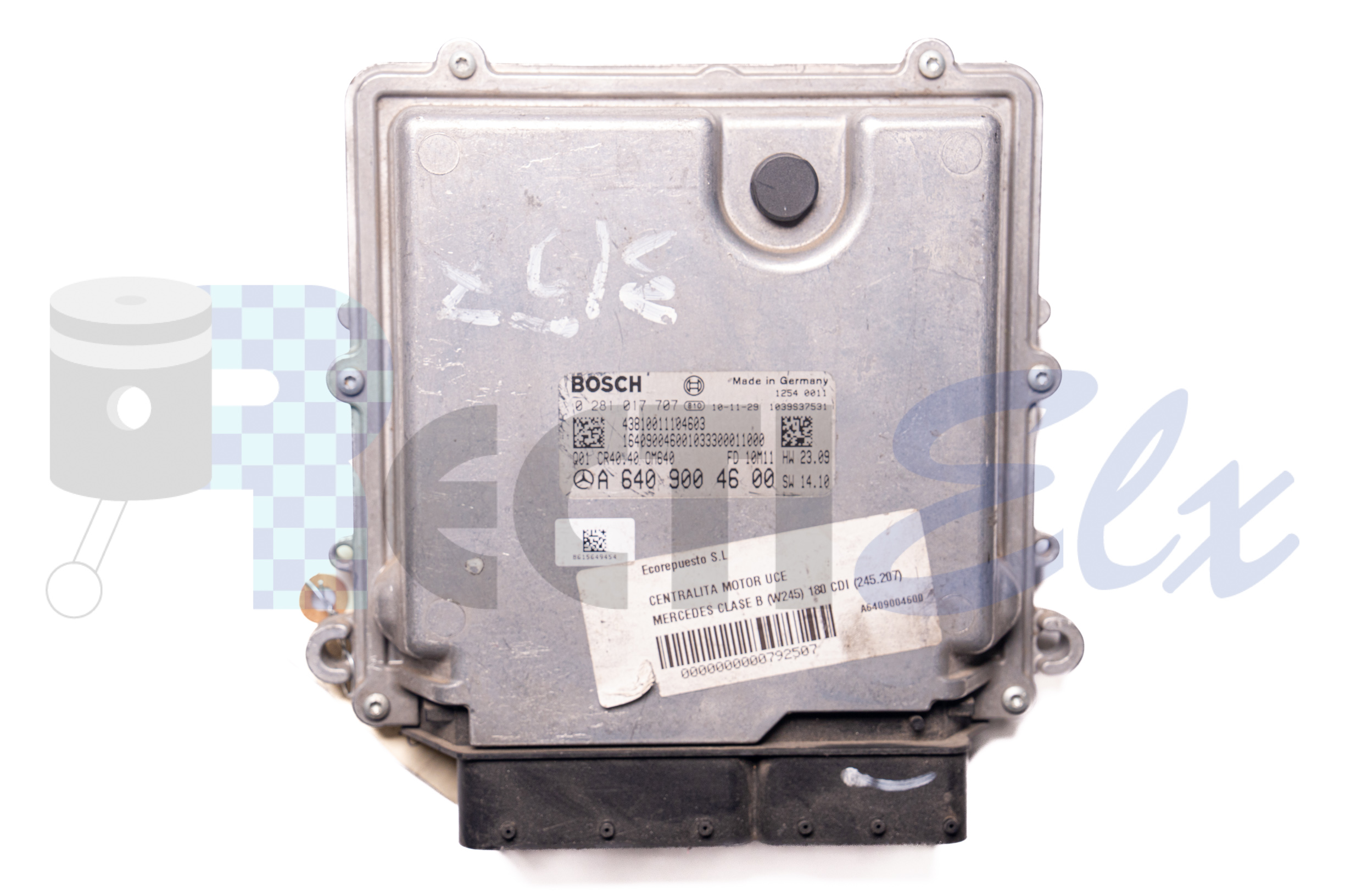 centralita de motor 0281017707 bosch (uce/ecu) para mercedes