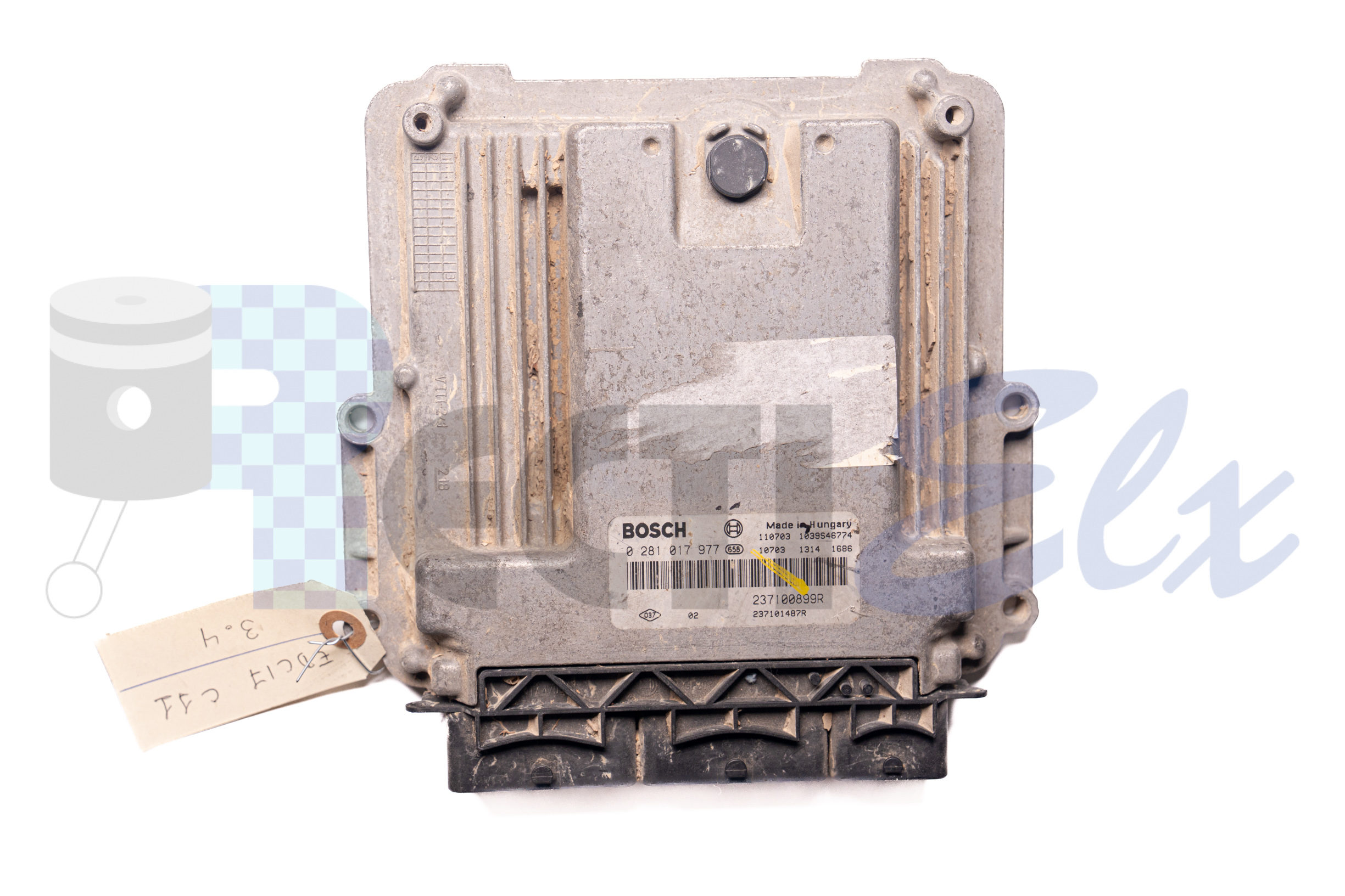 centralita de motor 0281017977 bosch (uce/ecu) para renault