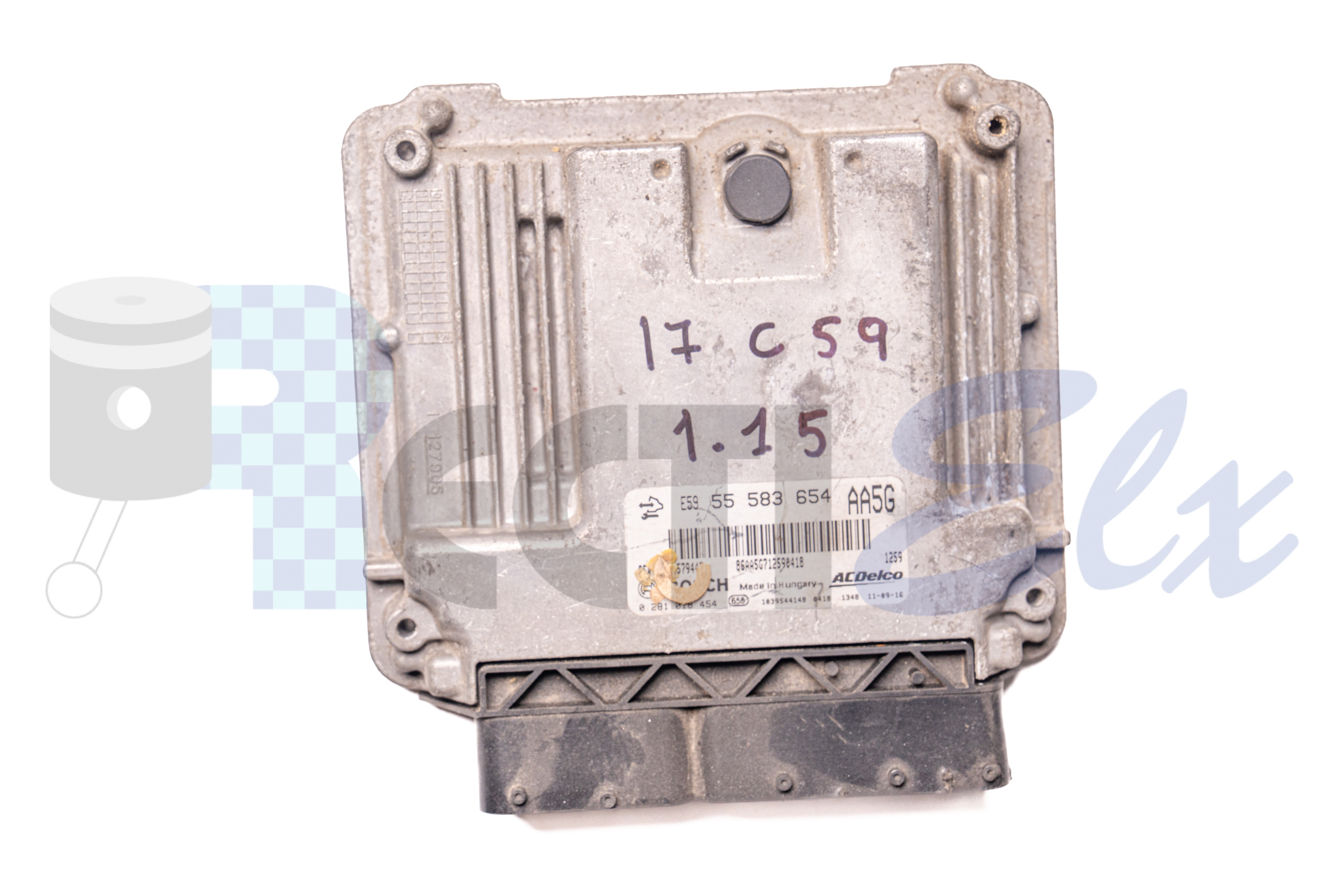 centralita de motor 0281018454 bosch (uce/ecu) para opel