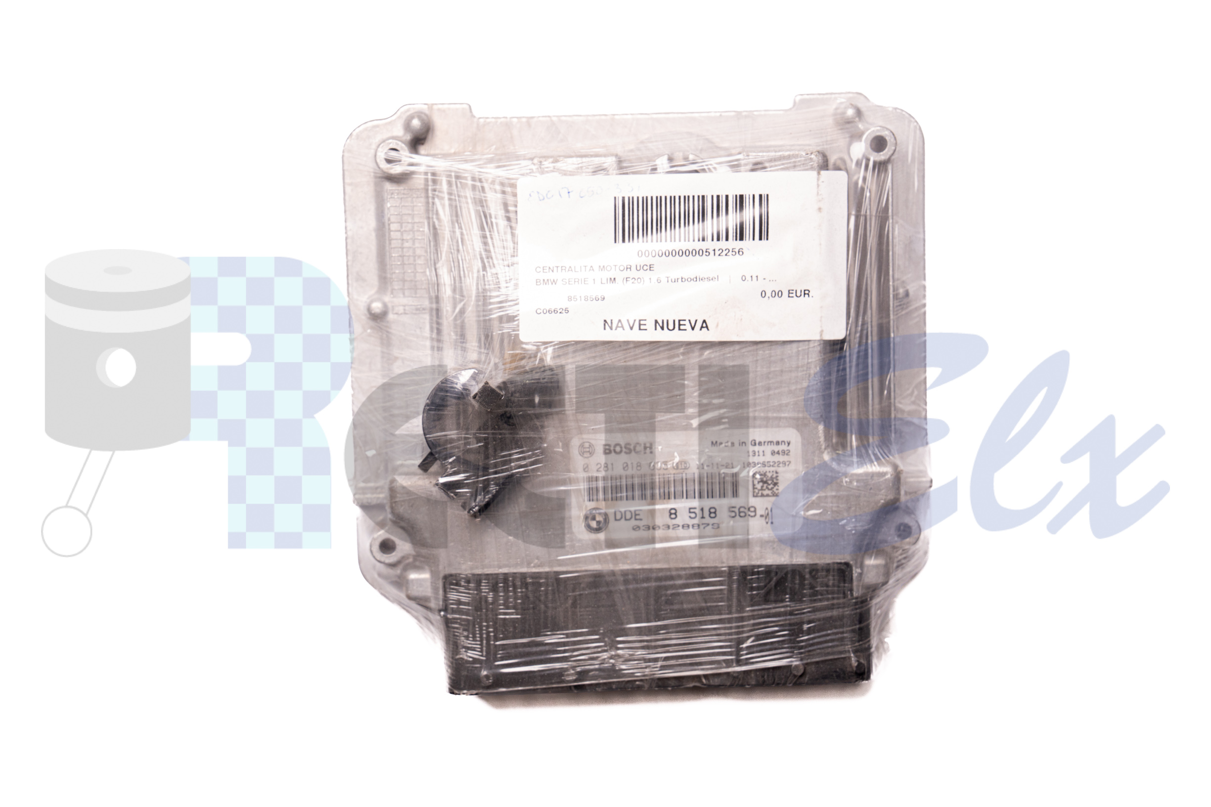 centralita de motor 0281018635 bosch (uce/ecu) para bmw