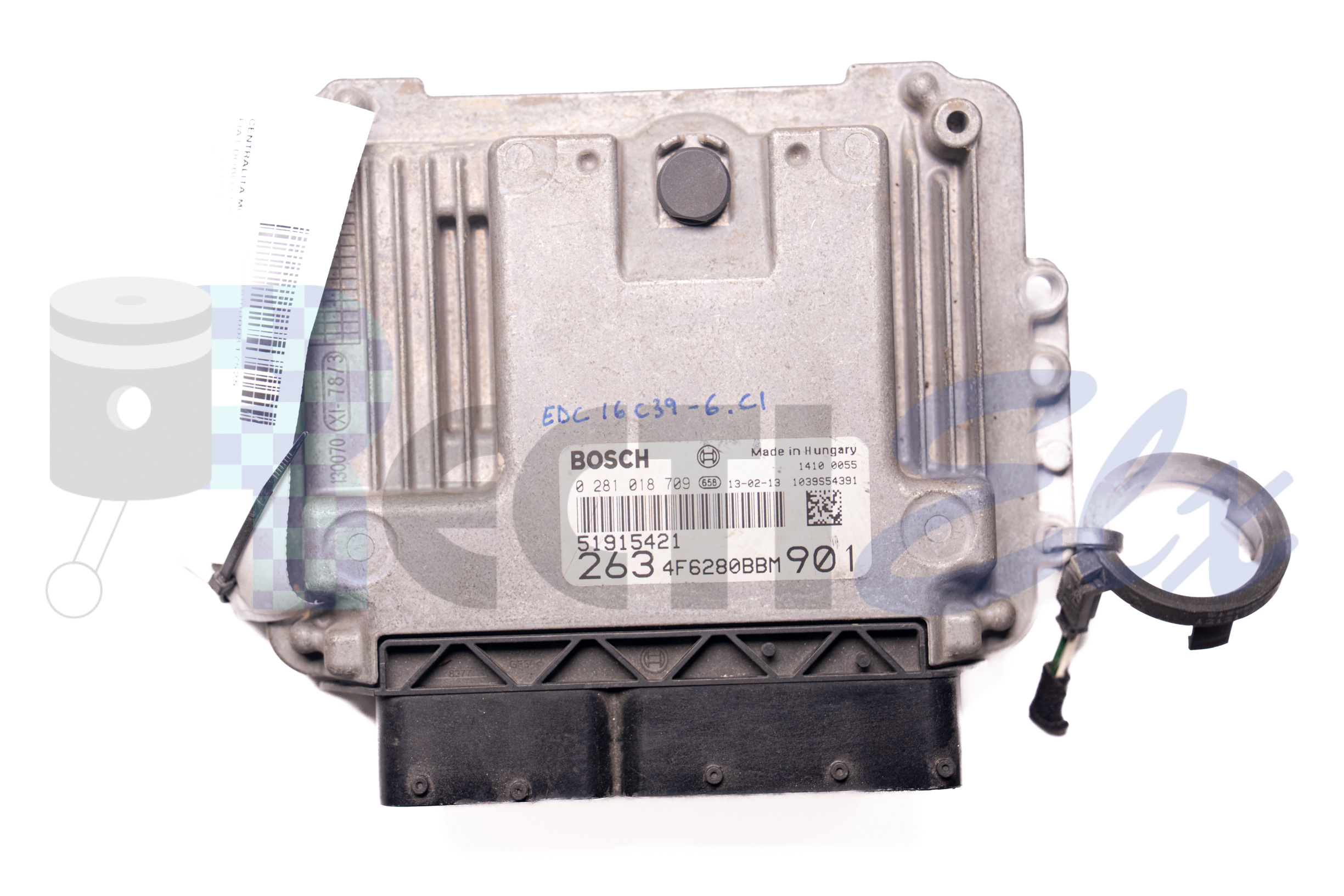 centralita de motor 0281018709 bosch (uce/ecu) para fiat
