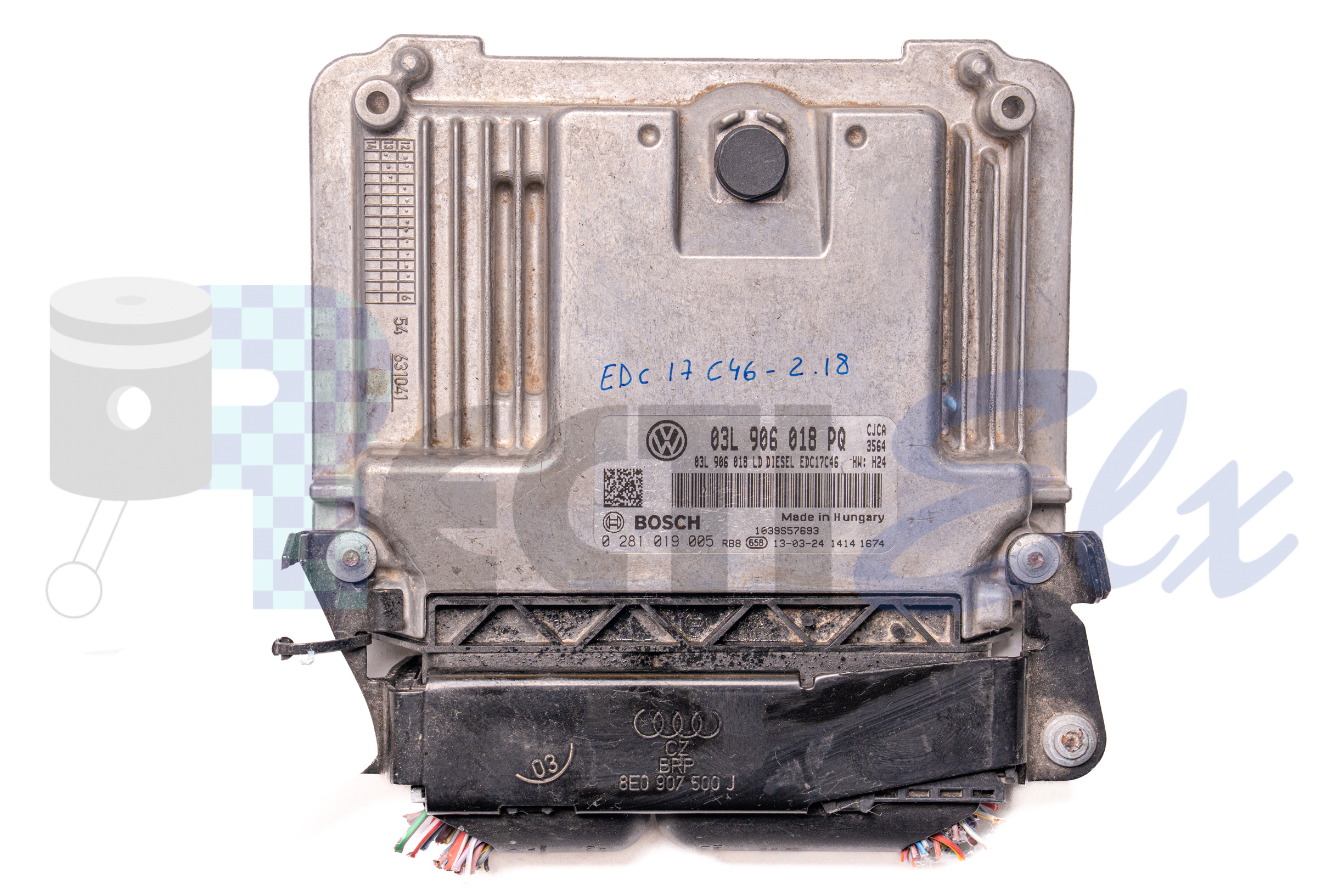 centralita de motor 0281019005 bosch (uce/ecu) para seat