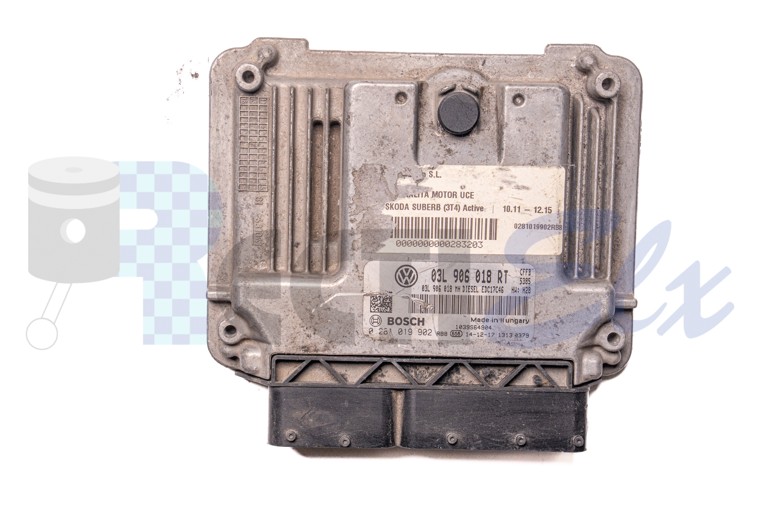centralita de motor 0281019902 bosch (uce/ecu) para volkswagen, audi, skoda
