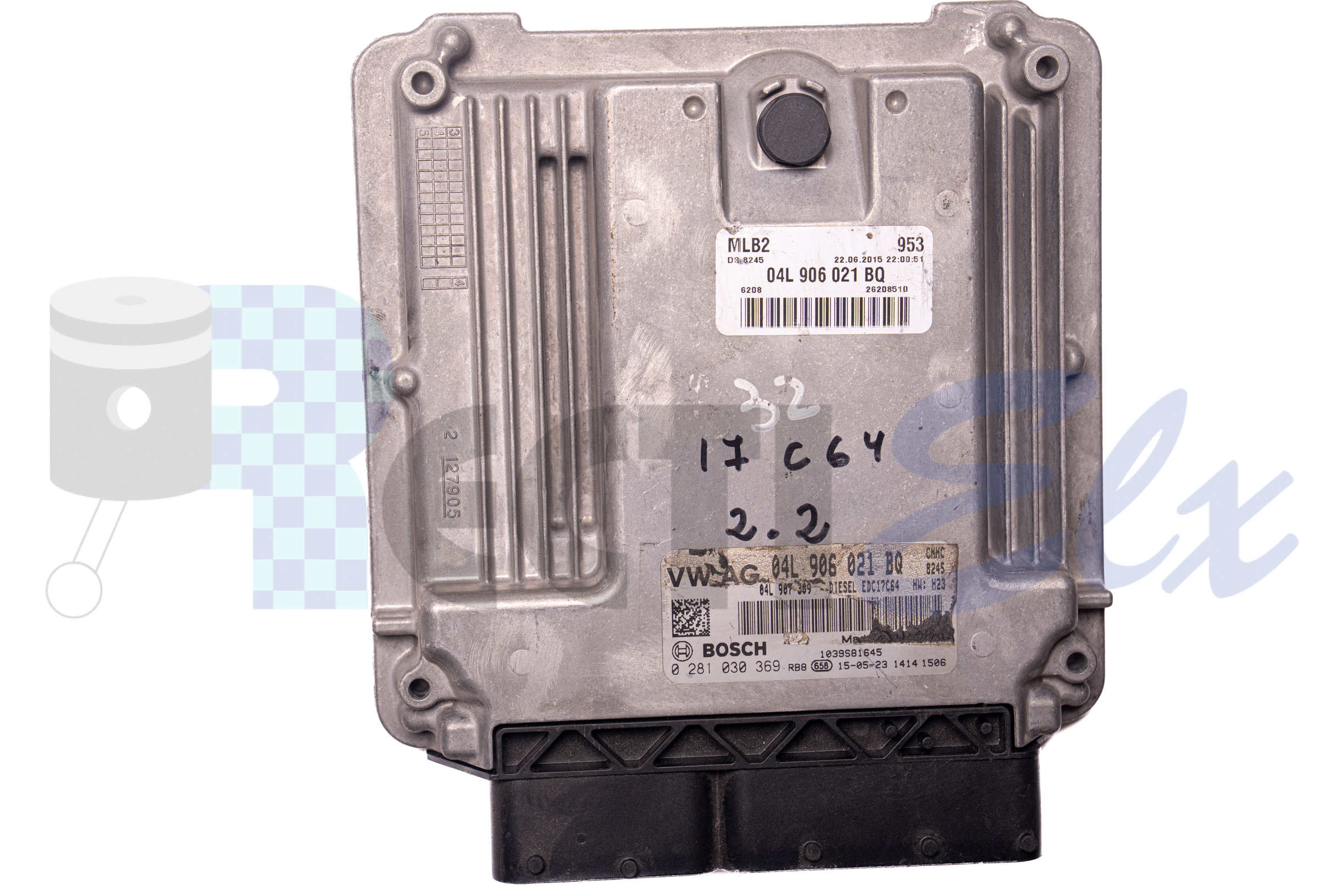 centralita de motor 0281030369 bosch (uce/ecu) para volkswagen