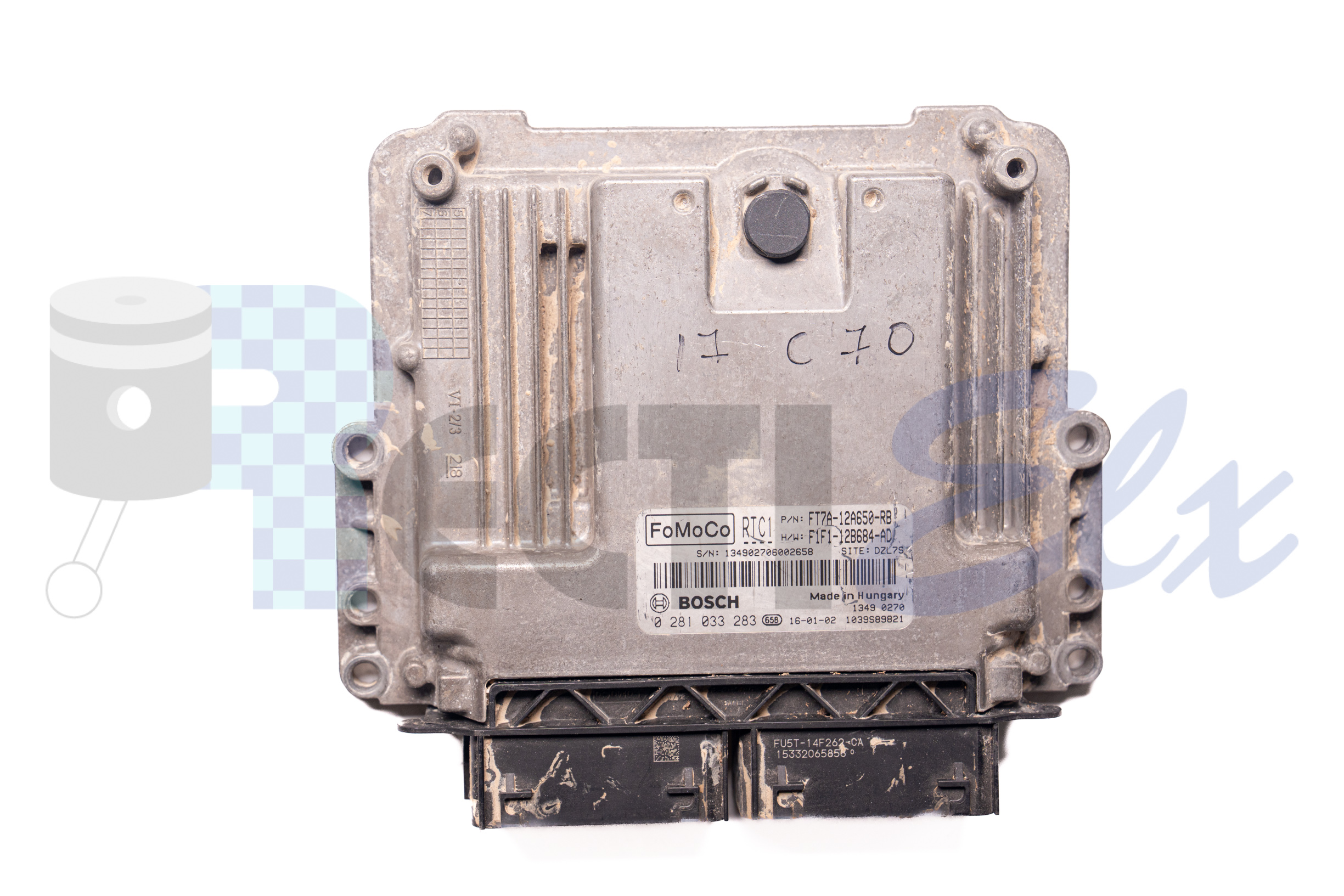 centralita de motor 0281033283 bosch (uce/ecu) para ford