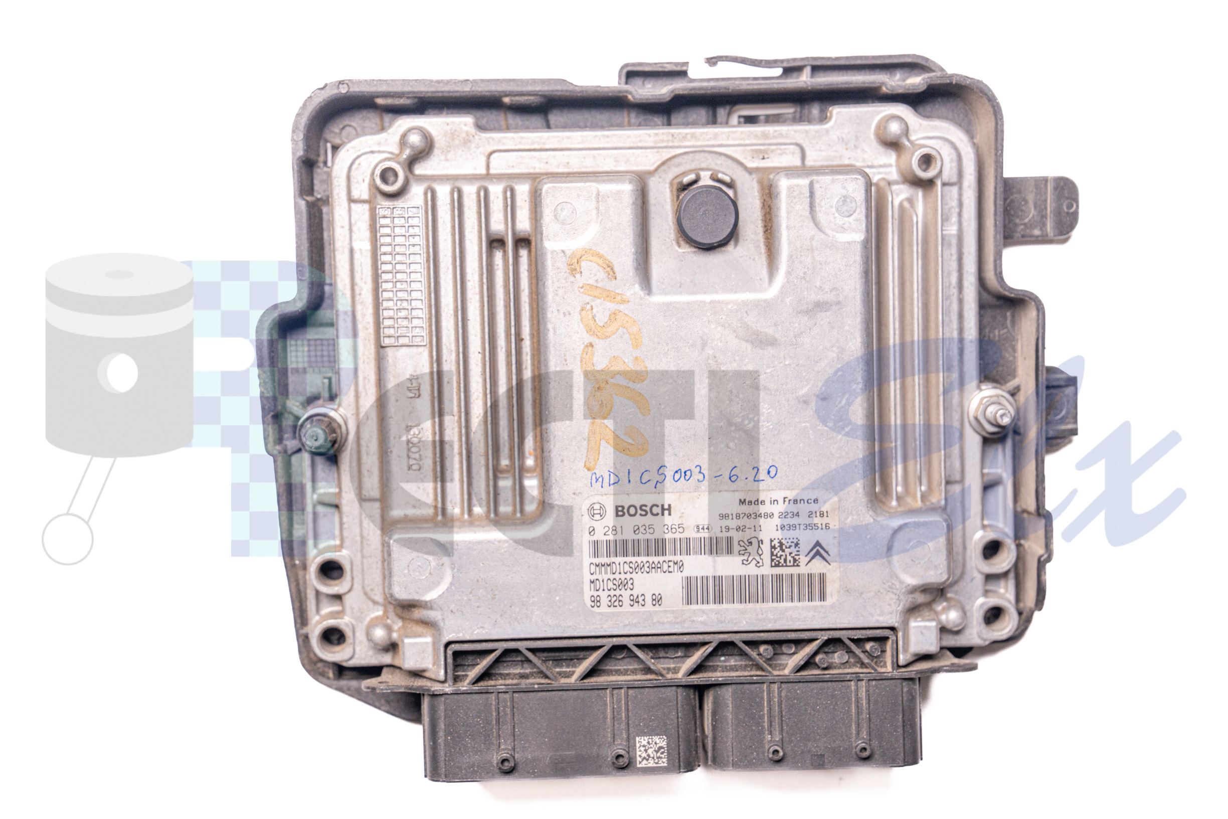 centralita de motor 0281035365 bosch (uce/ecu) para citroen, peugeot, opel