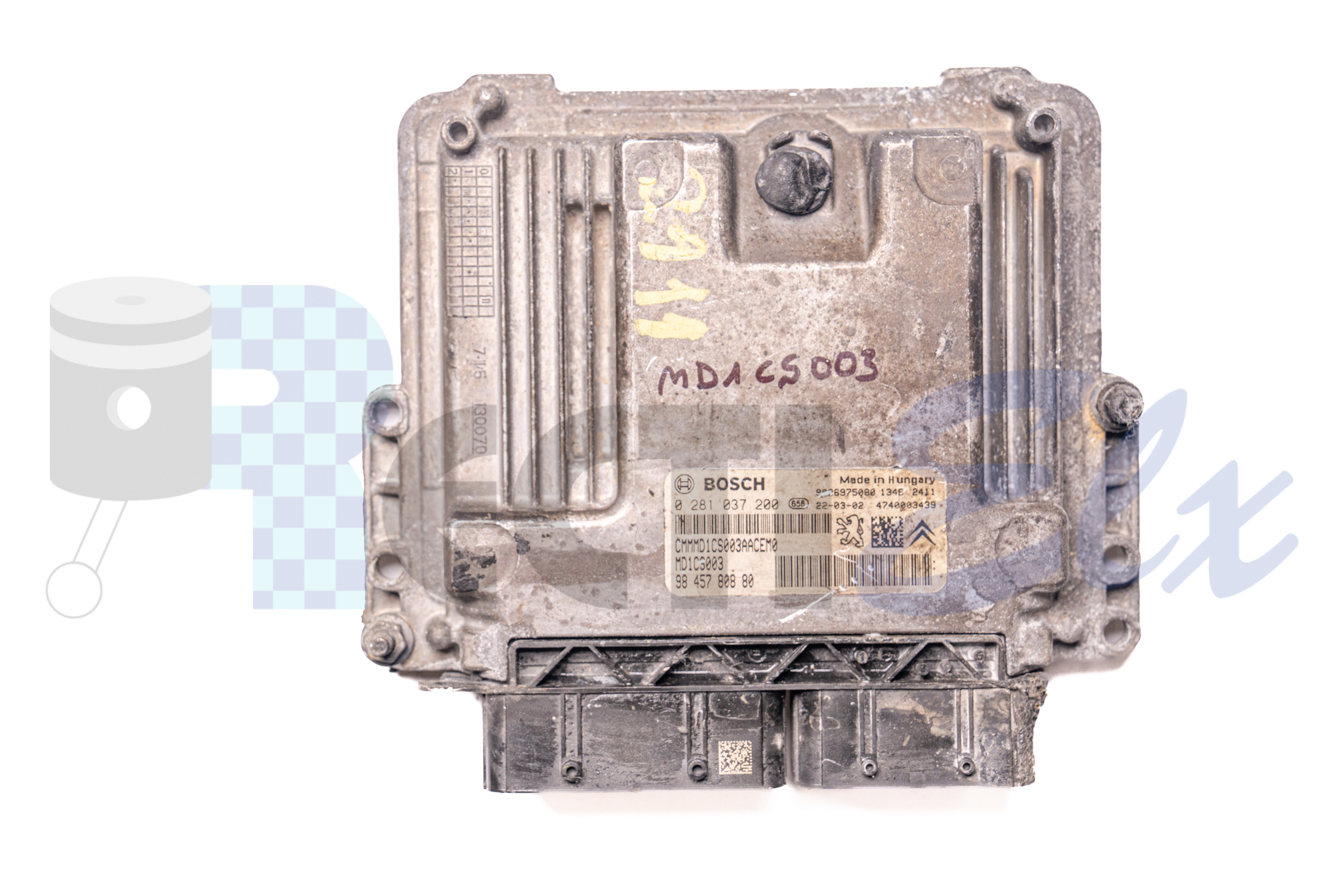 centralita de motor 0281037200 bosch (uce/ecu) para citroen, peugeot